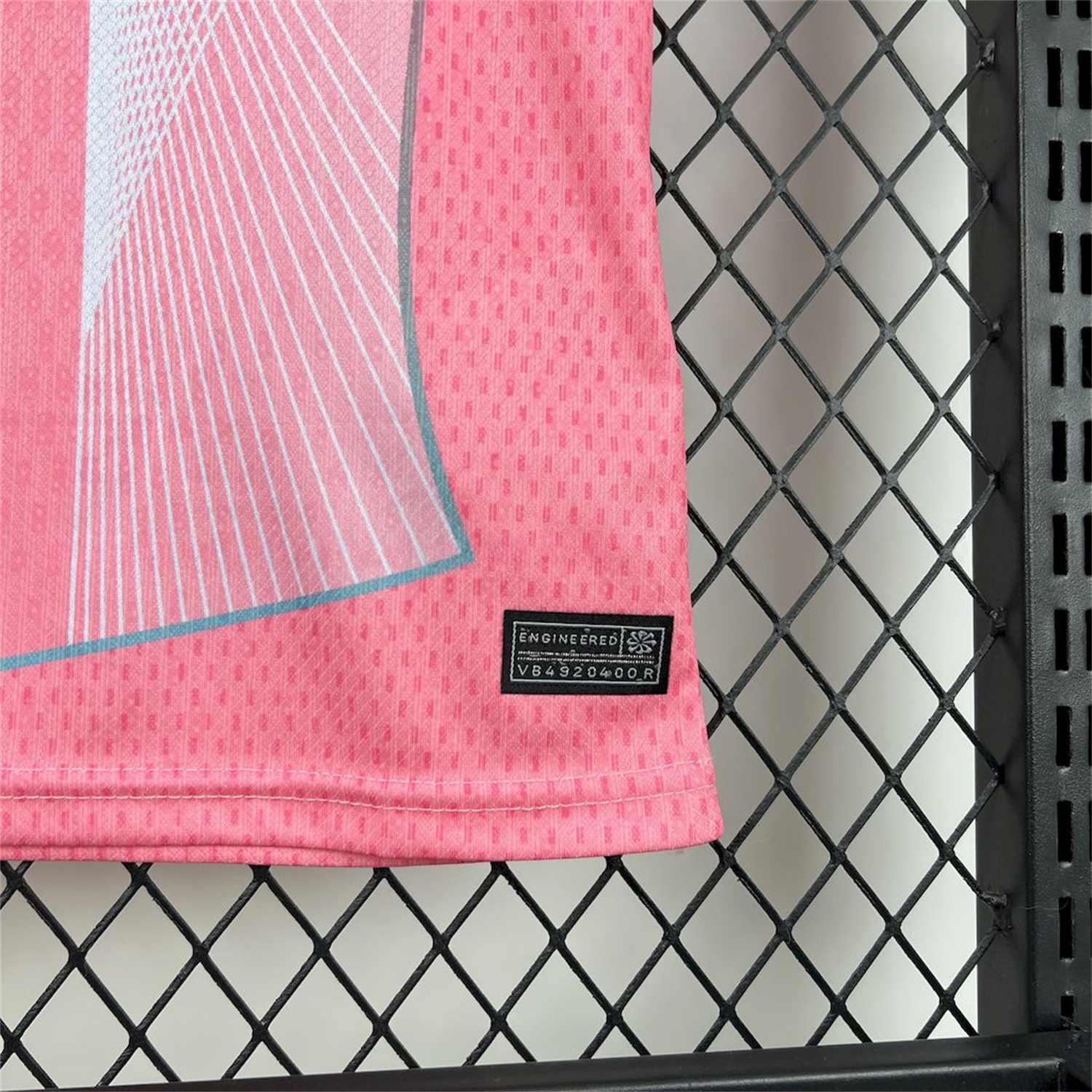 Barcelona 25-26 T90 White Lines Pink Gradient Special Kids Kit - Unitedfutballjersey