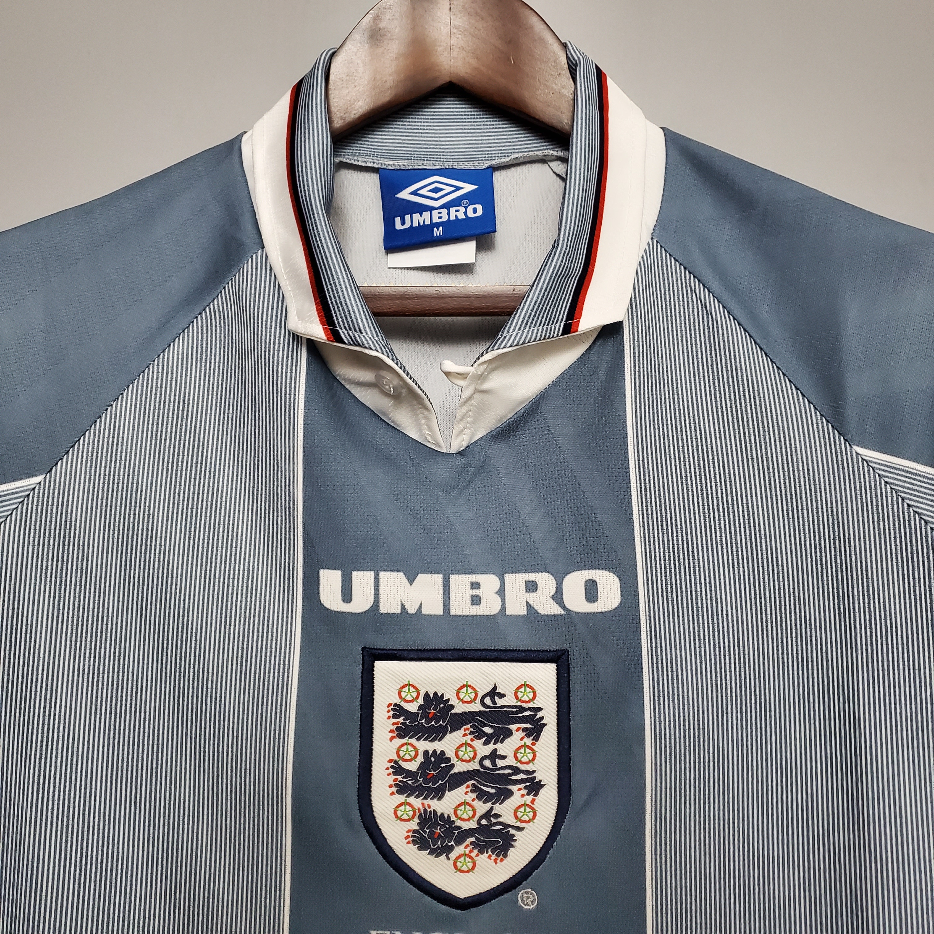 Retro England 1996 Away Stadium Jersey - Unitedfutballjersey