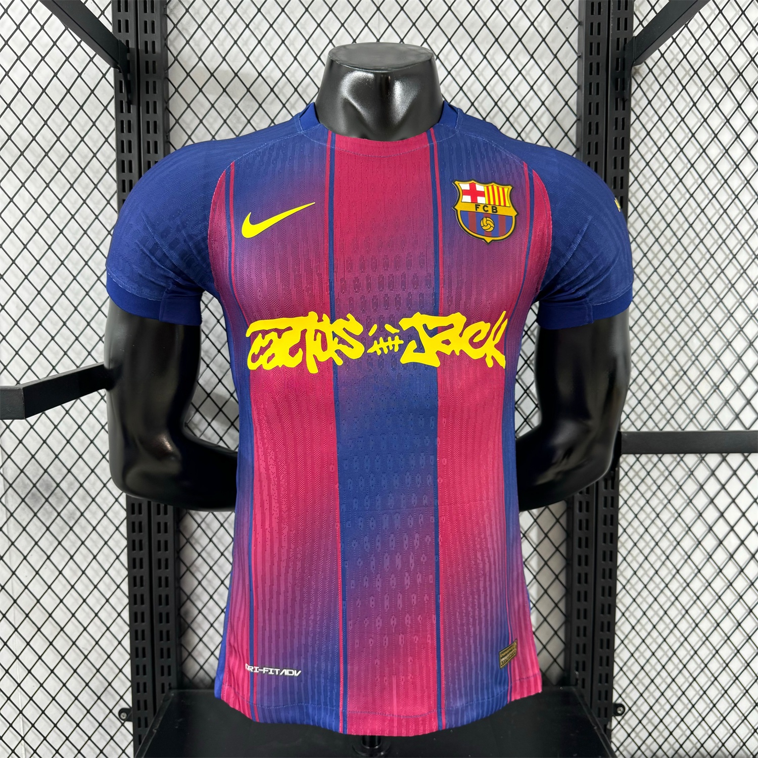 Barcelona x Travis Scott 25-26 Home Special Edition Jersey - Player Version - Unitedfutballjersey