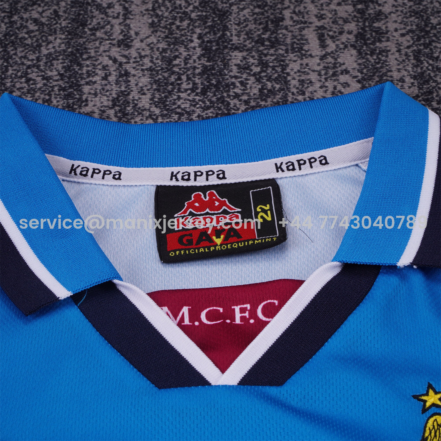 Retro Manchester City 1997-98 Home Kids Kit - Unitedfutballjersey