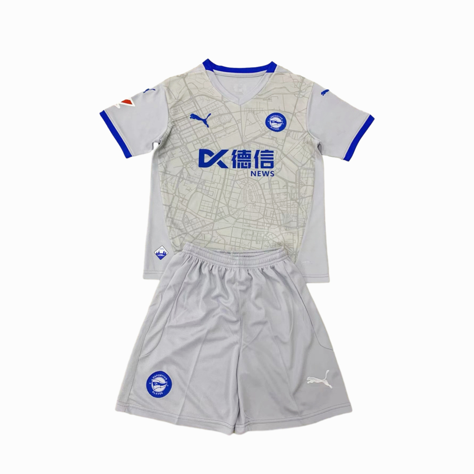 Deportivo Alavés 24-25 Away Kids Kit - Unitedfutballjersey