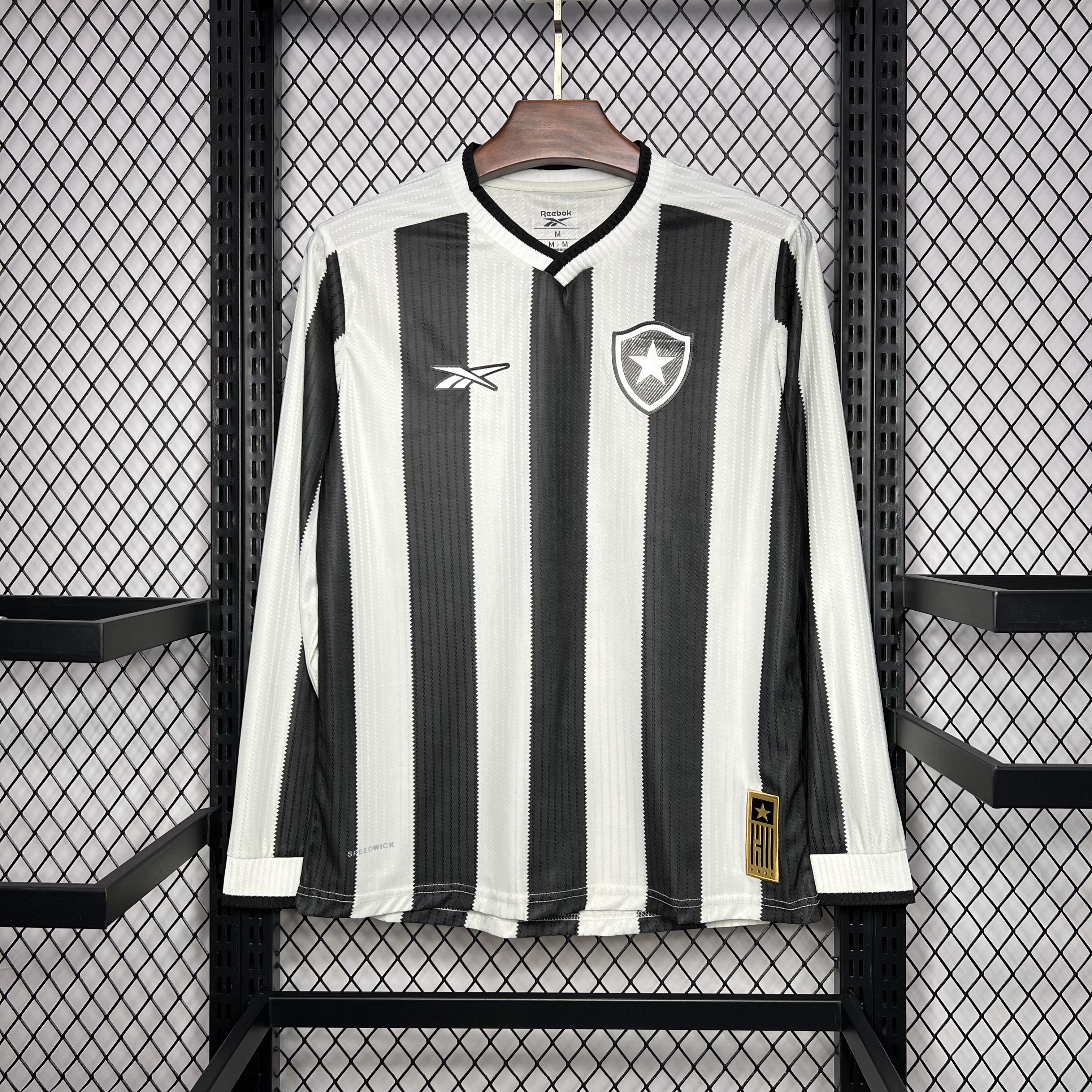 Botafogo 2024 Home Unsponsored Long Sleeves Jersey - Fans Version - Unitedfutballjersey