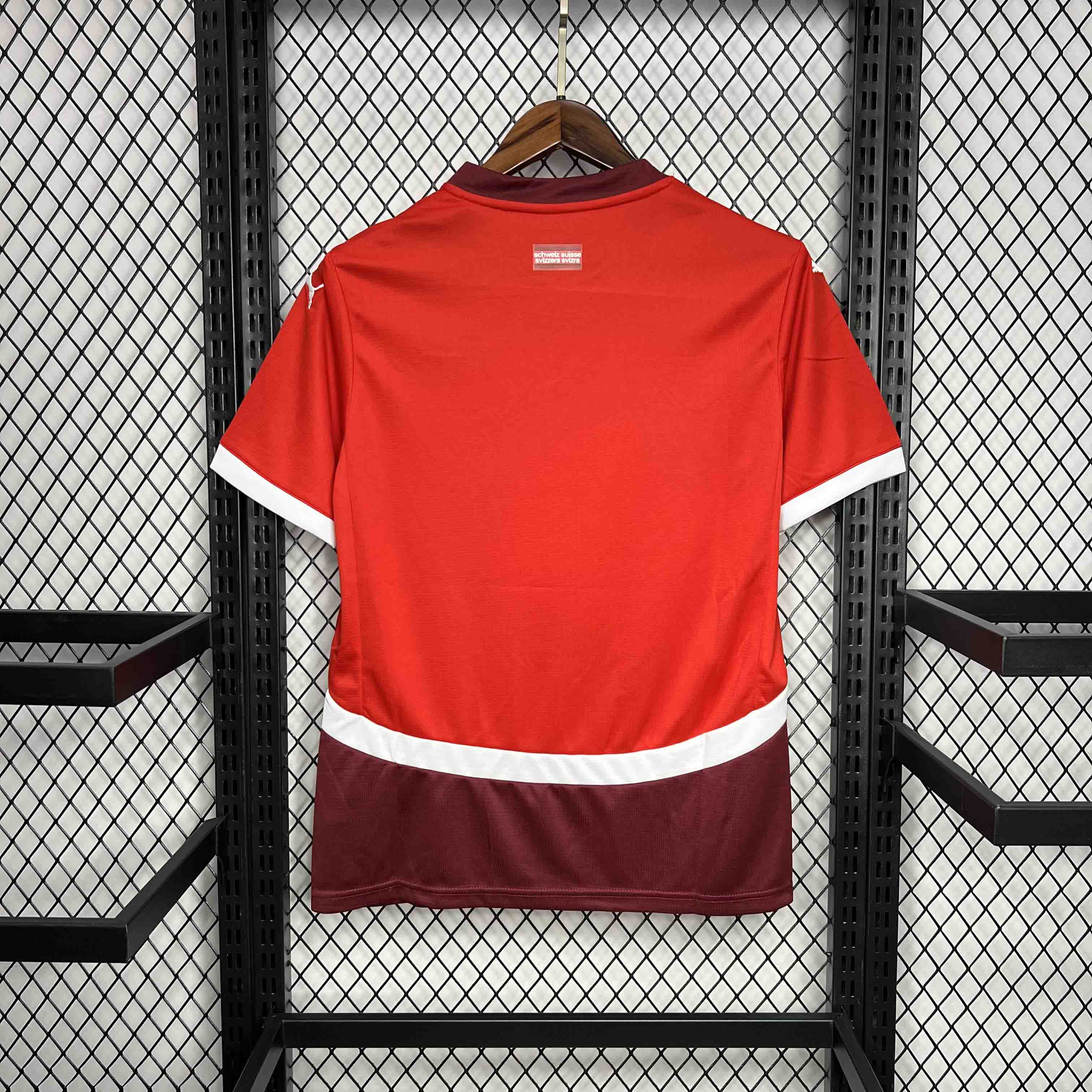 Switzerland 2024 Home Stadium Jersey - Fans Version - Unitedfutballjersey