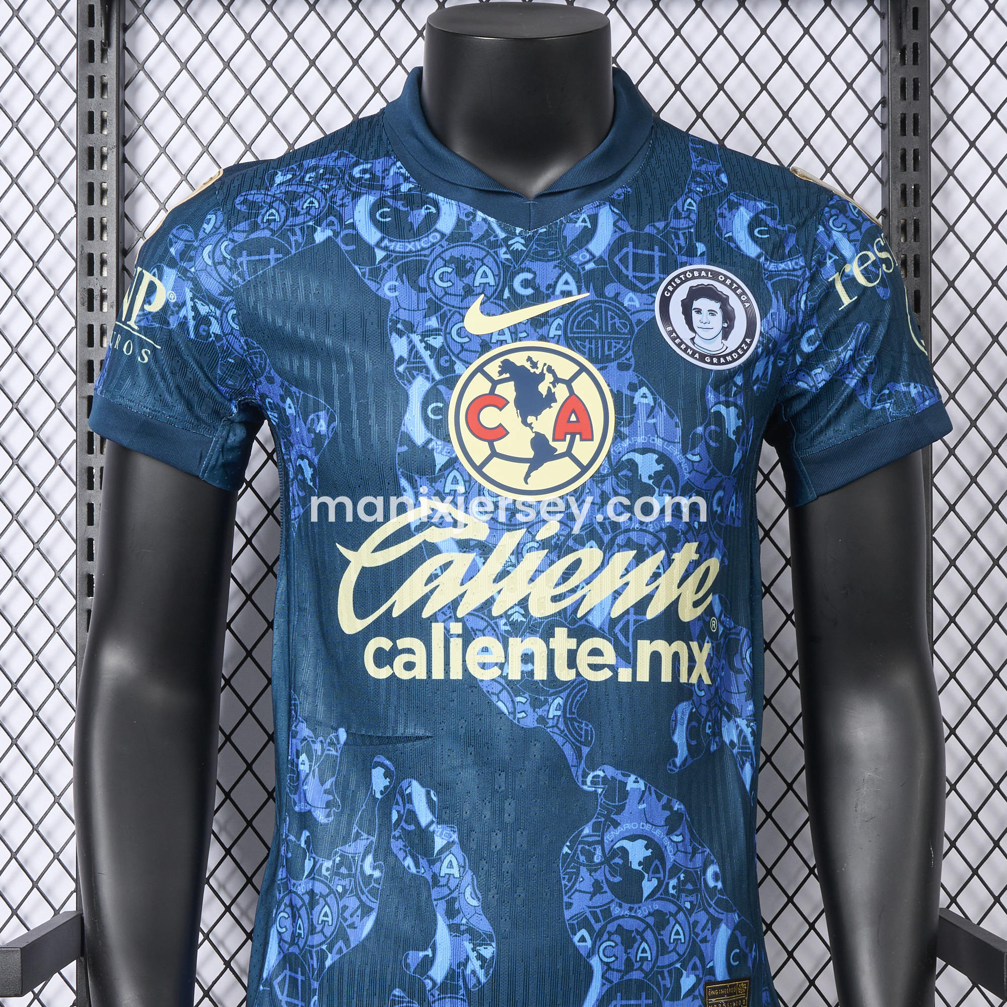 【New Patches】Club América 24-25 Away Jersey - Player Version - Unitedfutballjersey