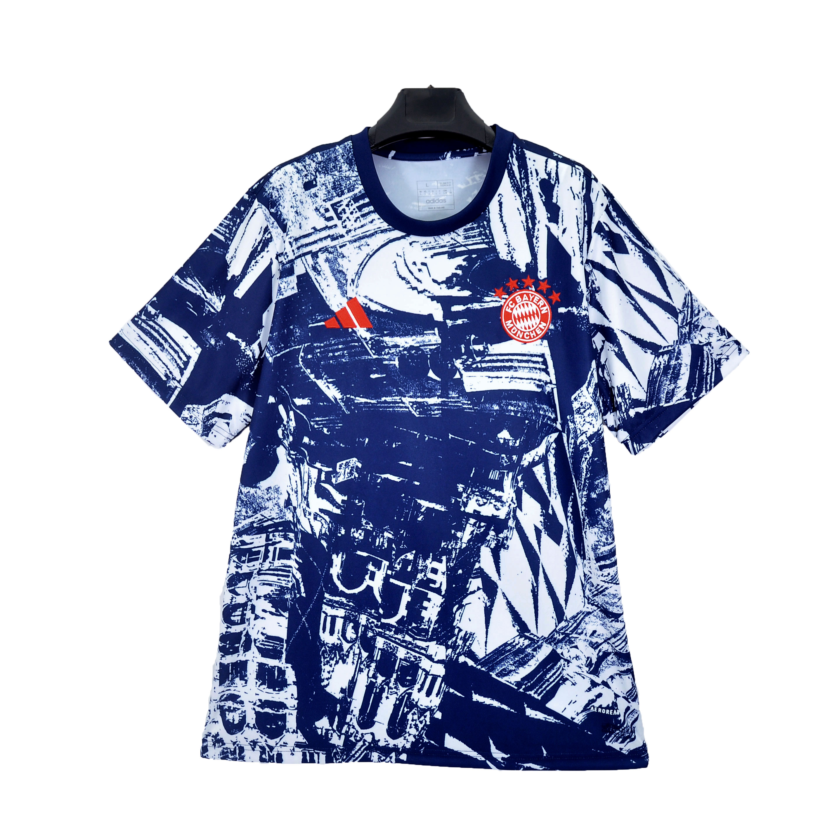 Bayern Munich 23-24 Blue Training Jersey - Fans Version - Unitedfutballjersey