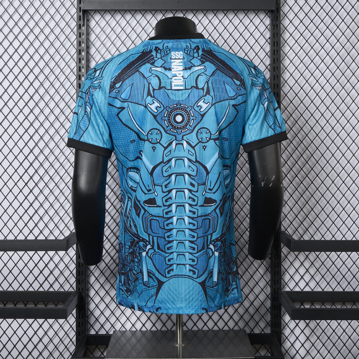 Napoli 25-26 Blue Mecha Training Jersey - Player Version - Unitedfutballjersey