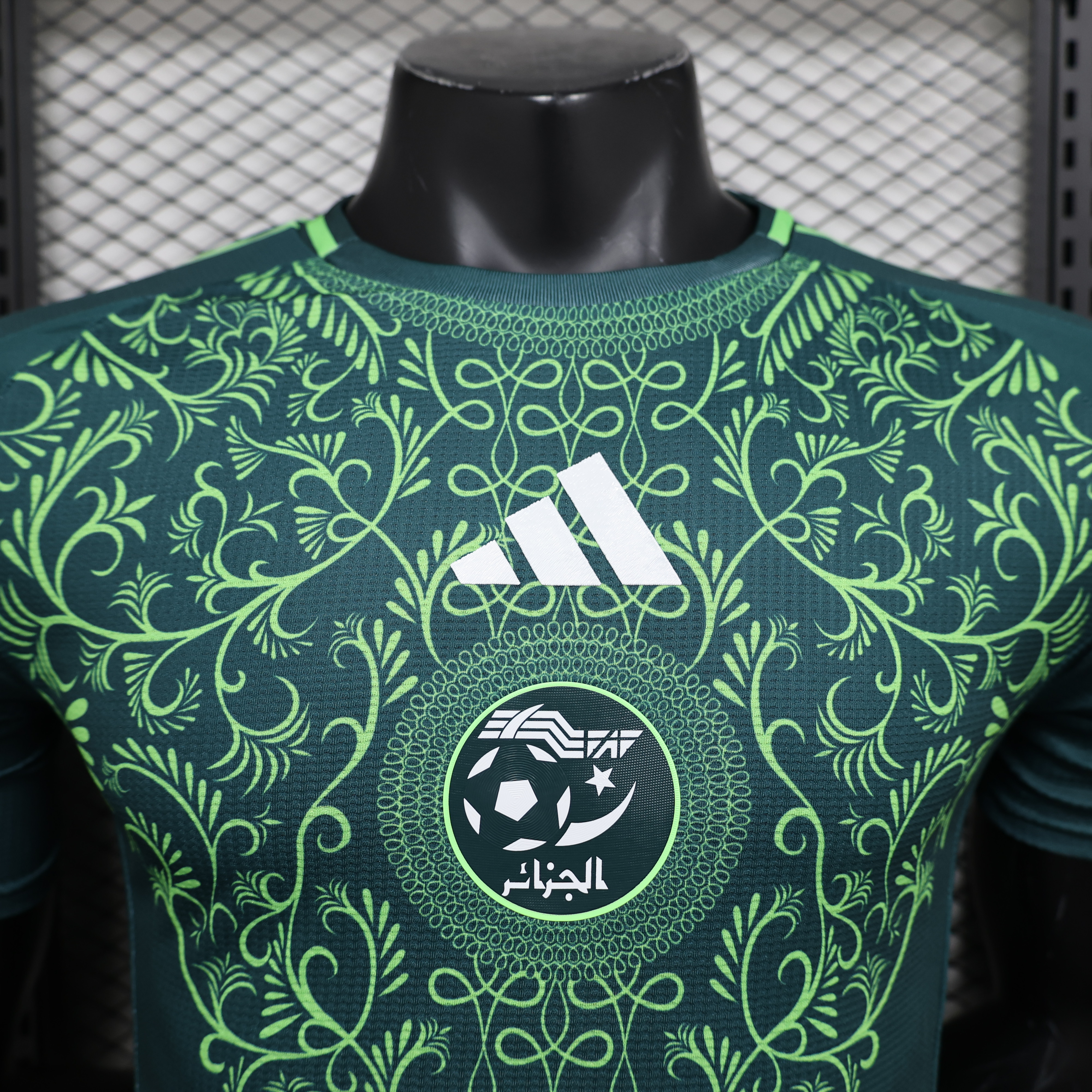 Algeria 2024-25 Away Jersey - Player Version - Unitedfutballjersey