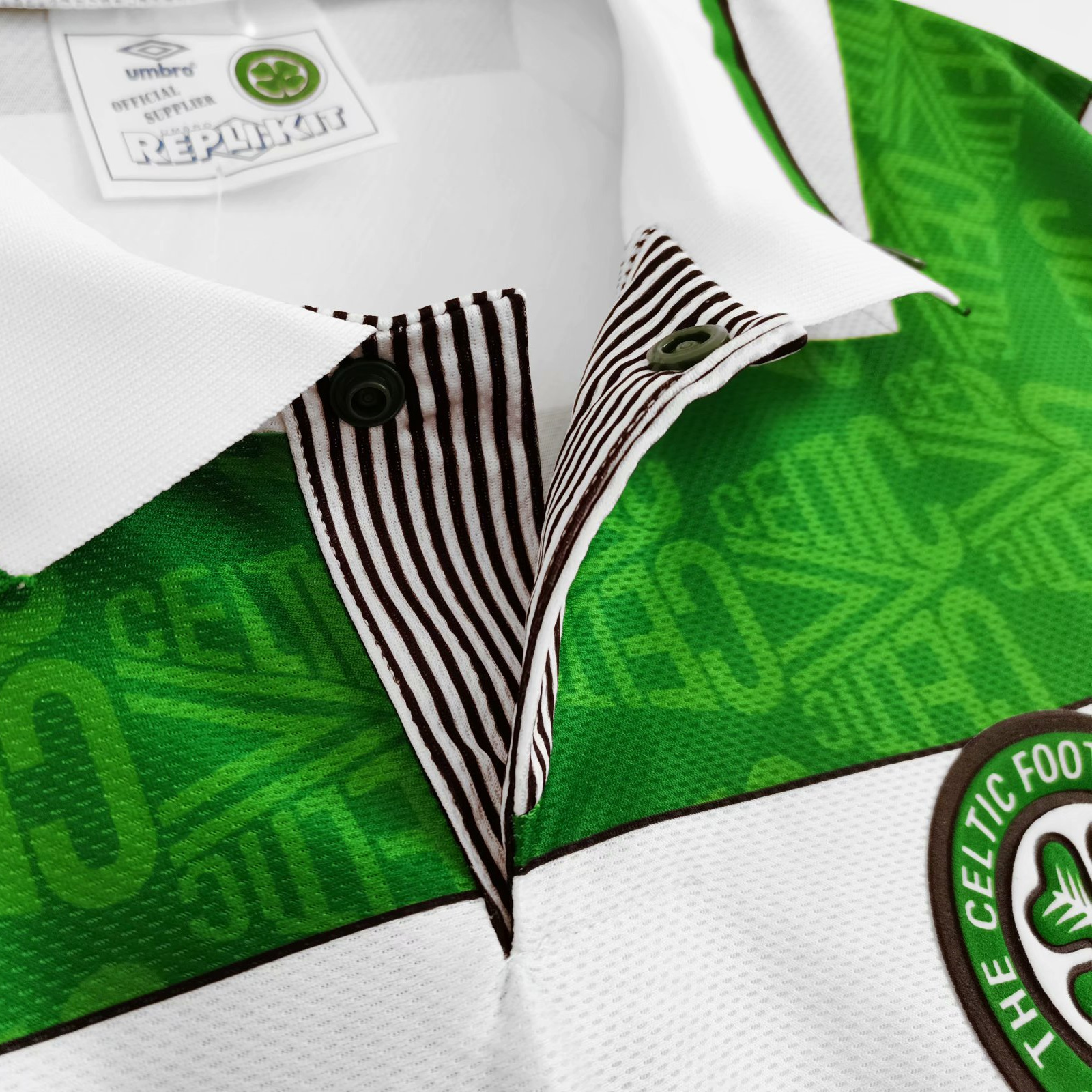 Retro Celtic 1991-92 Home Stadium Jersey - Unitedfutballjersey