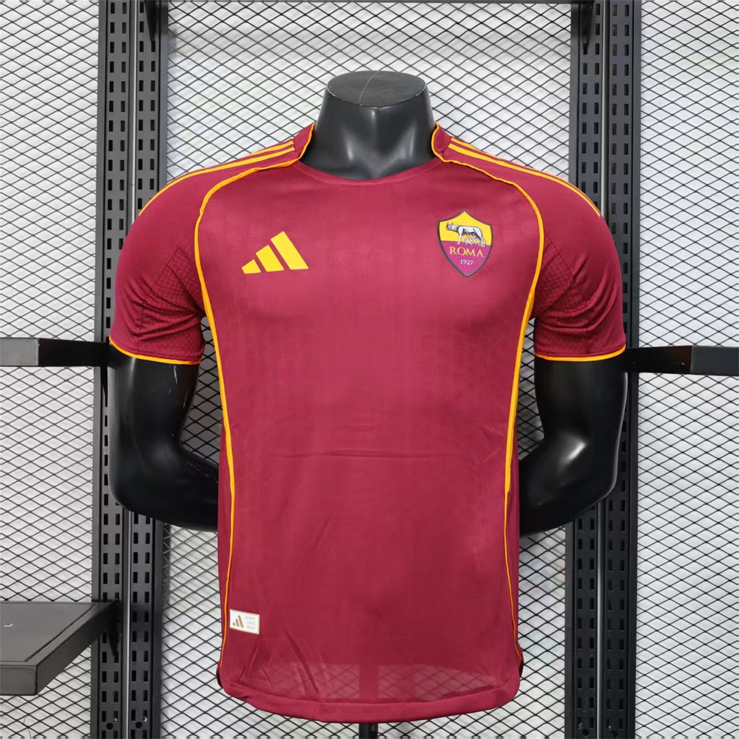 AS Roma 25-26 Home Unsponsored Jersey - Player Version - Unitedfutballjersey