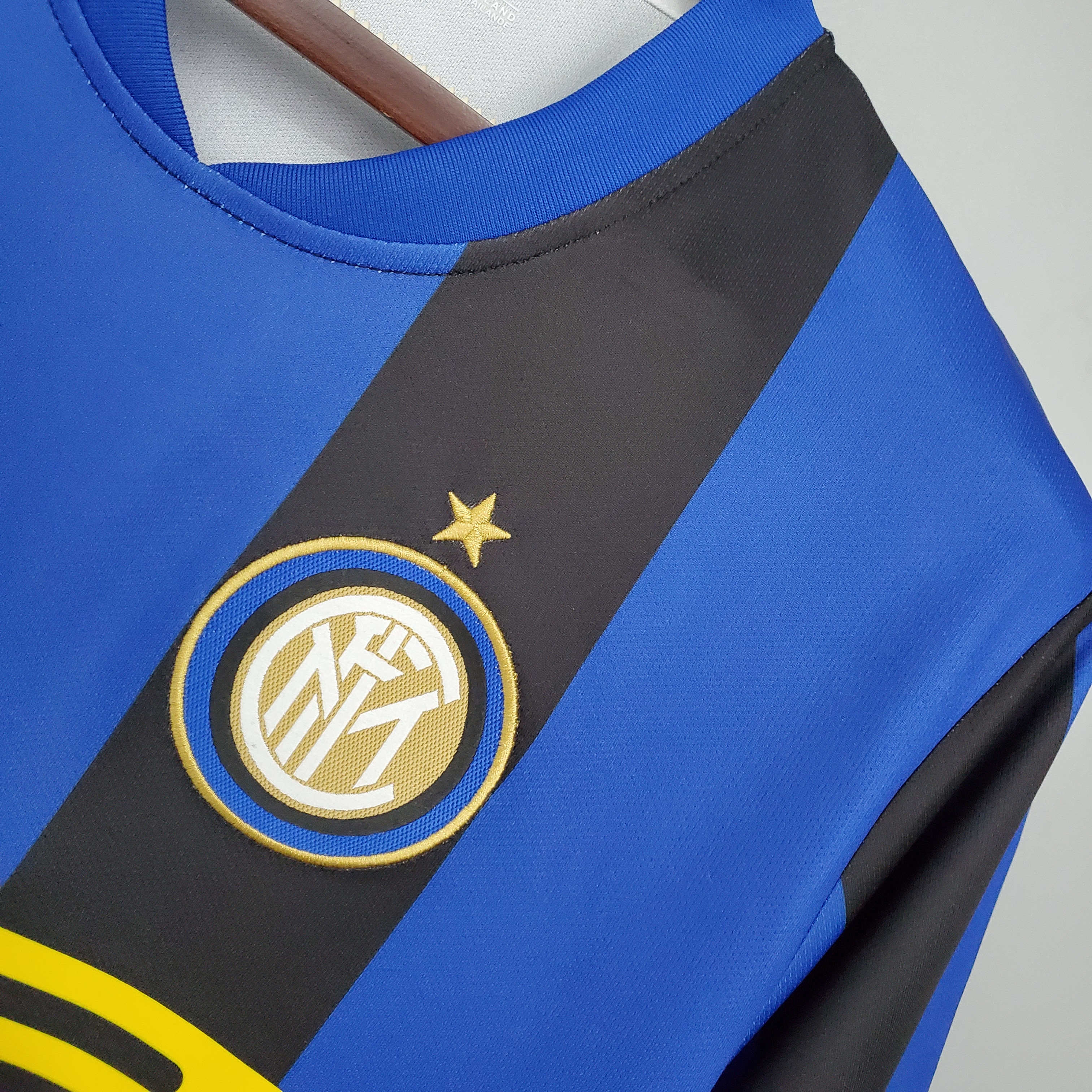 Retro Inter Milan 08-09 Home Stadium Jersey - Unitedfutballjersey