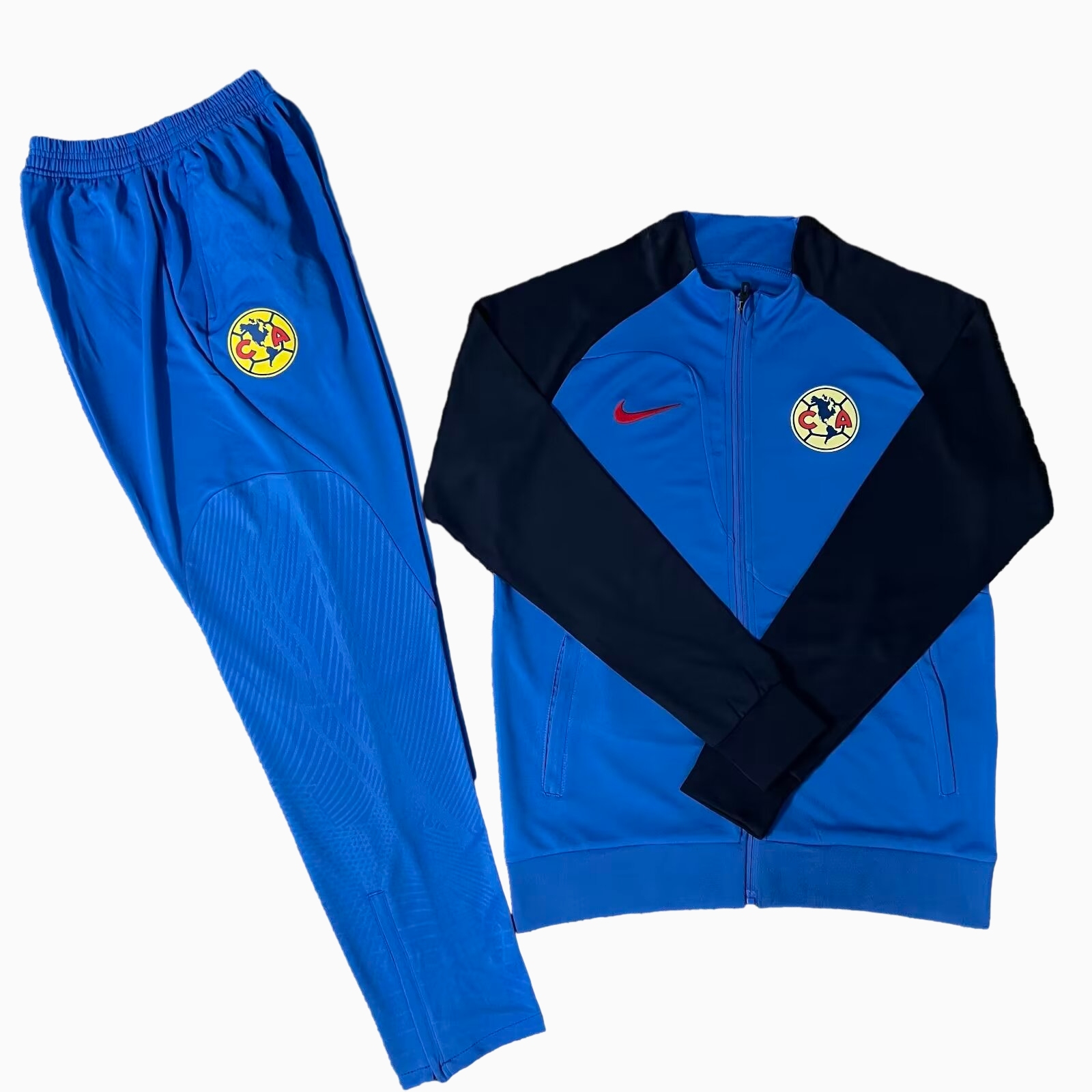 América 23-24 Jacket Training Tracksuit - Blue - Unitedfutballjersey