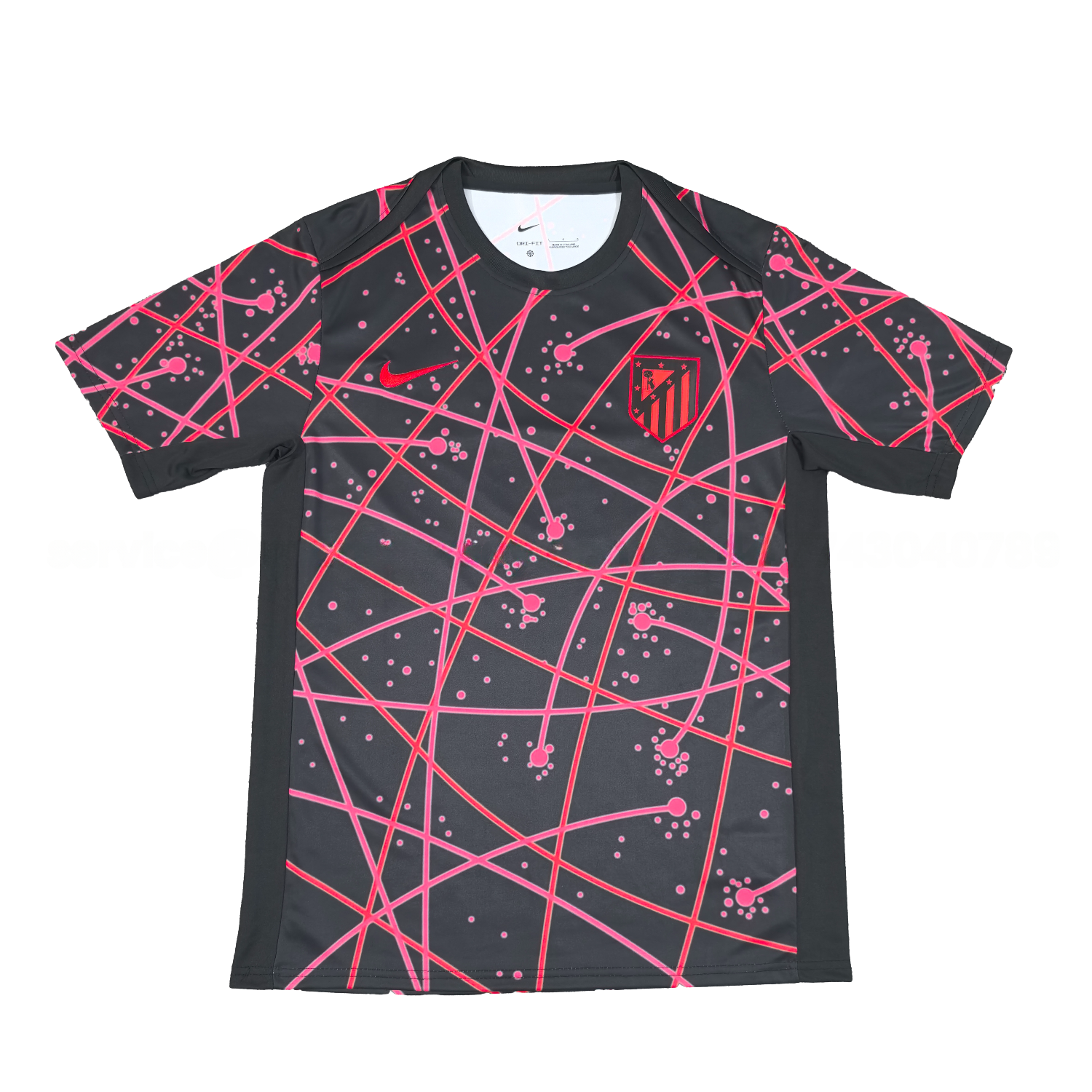 Atlético Madrid 25-26 Purple And Black Training Jersey - Fans Version - Unitedfutballjersey