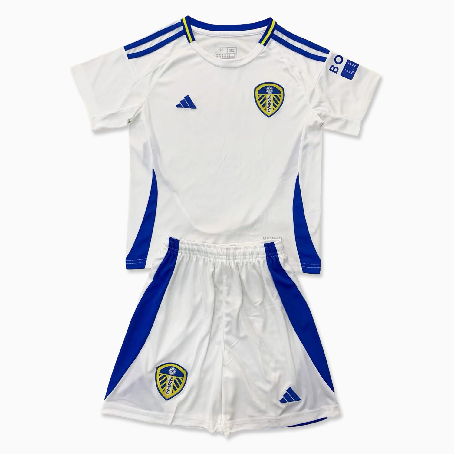 Leeds United 24-25 Home Kids Kit - Unitedfutballjersey