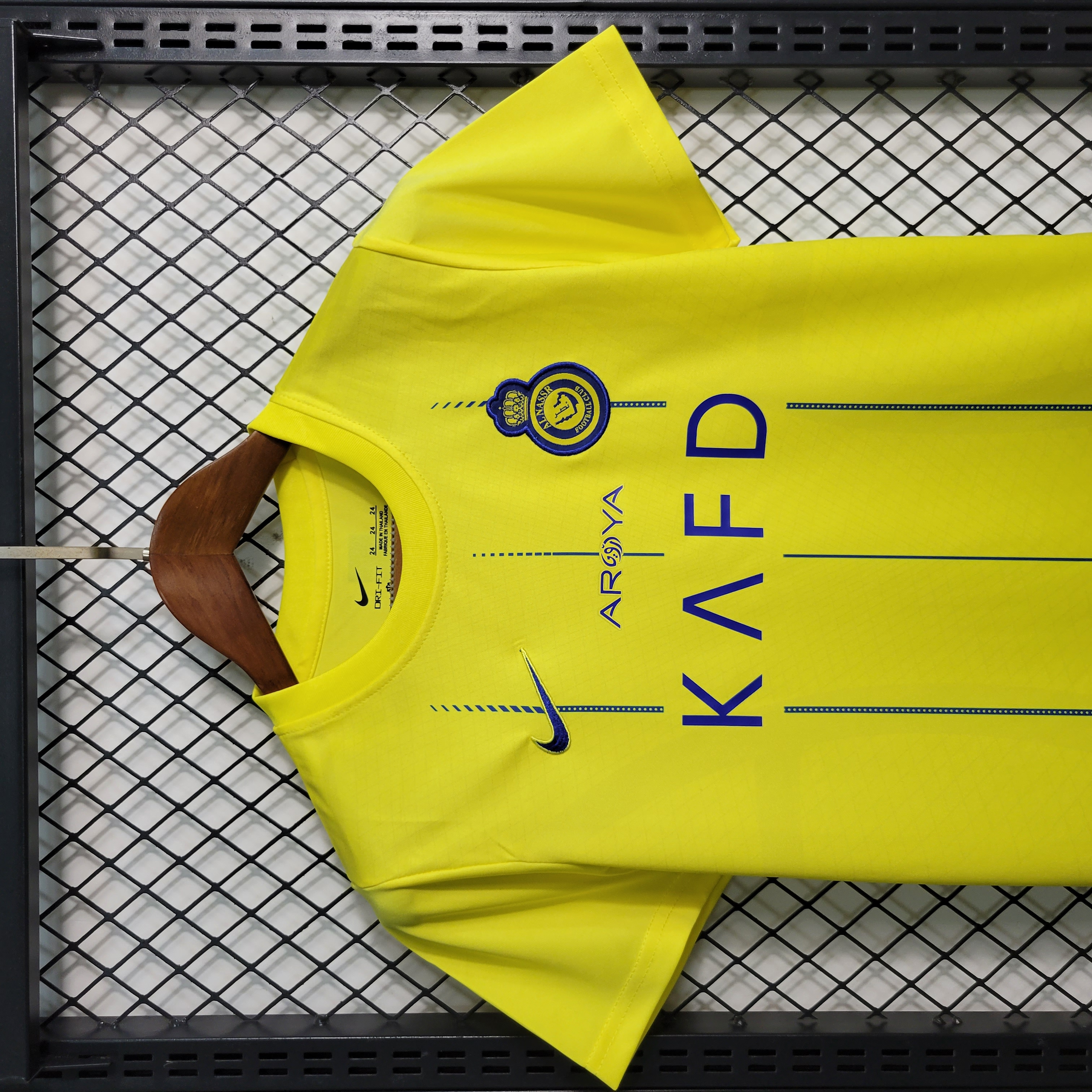 Al Nassr Riyadh Victory 23-24 Home Kids Kit - Unitedfutballjersey