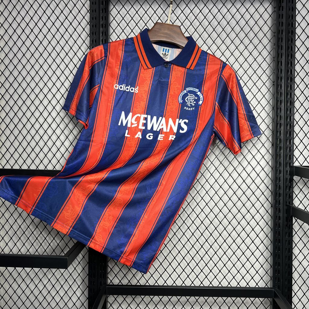 Retro Glasgow Rangers 1993-94 Away Stadium Jersey - Unitedfutballjersey