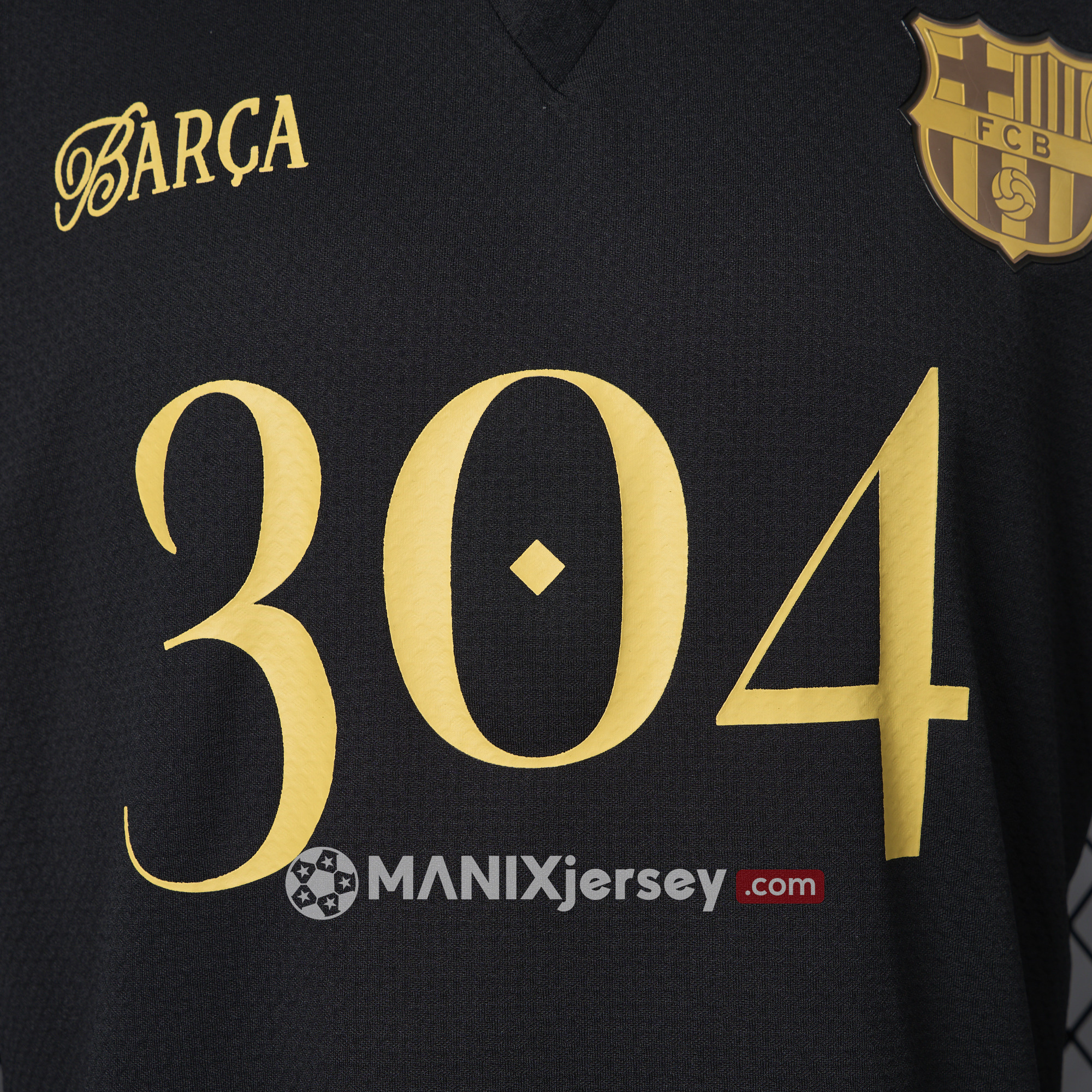 Barcelona 24-25 Yamal Anniversary Black Jersey - Player Version - Unitedfutballjersey
