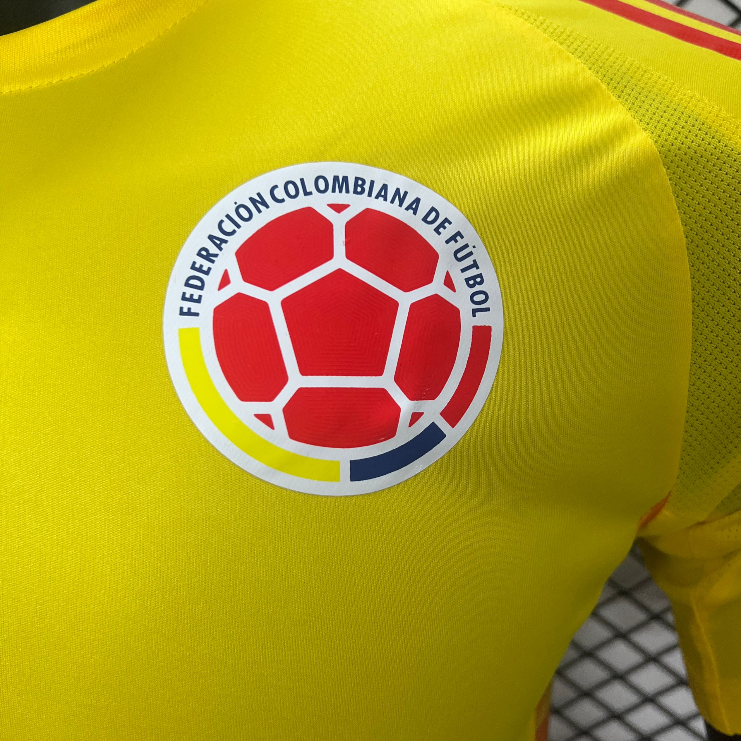 Colombia 2024 Home Stadium Jersey - Player Version - Unitedfutballjersey