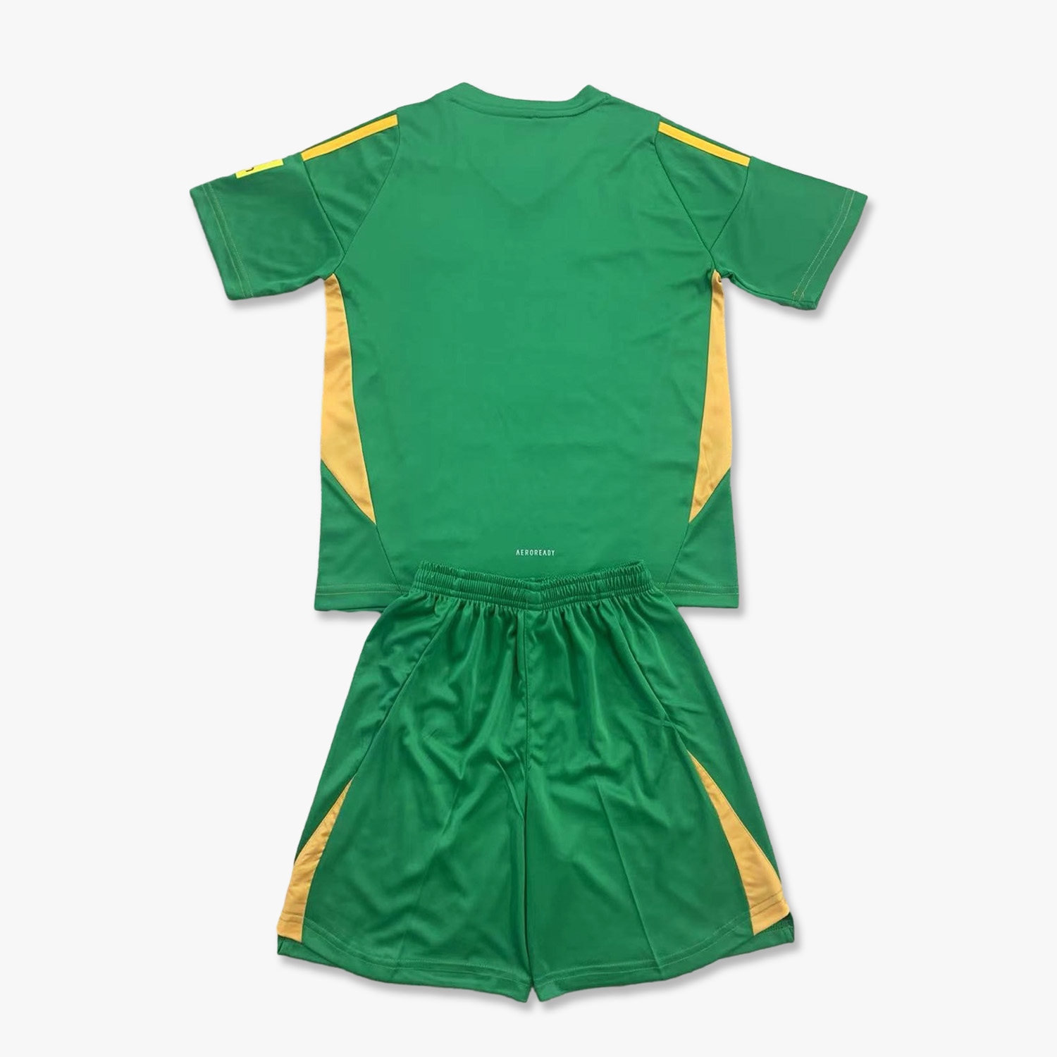 Newcastle United 24-25 Green Goalkeeper Kids Kit - Unitedfutballjersey