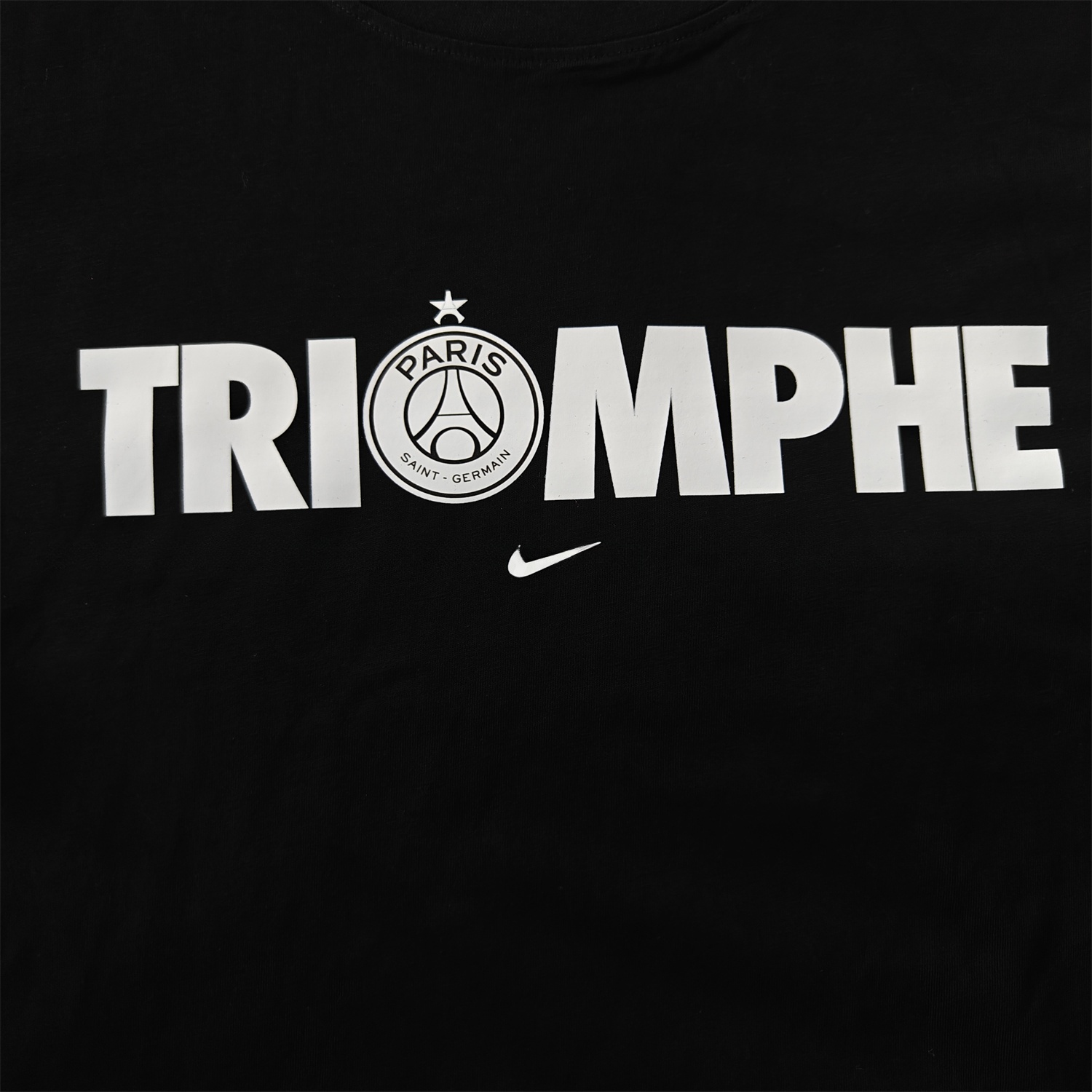 Paris Saint-Germain PSG 2025 Champions League Commemorative Black T-shirt - Unitedfutballjersey