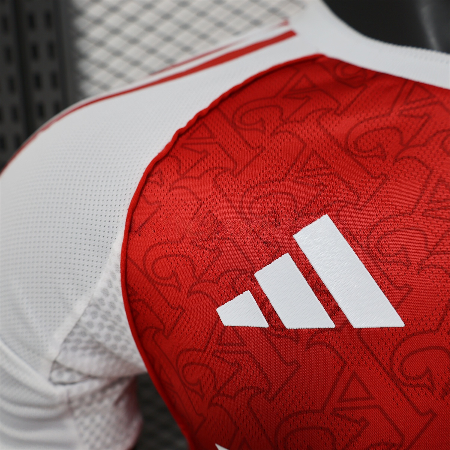 Arsenal 25-26 Home Jersey (Letter A Pattern) - Player Version - Unitedfutballjersey