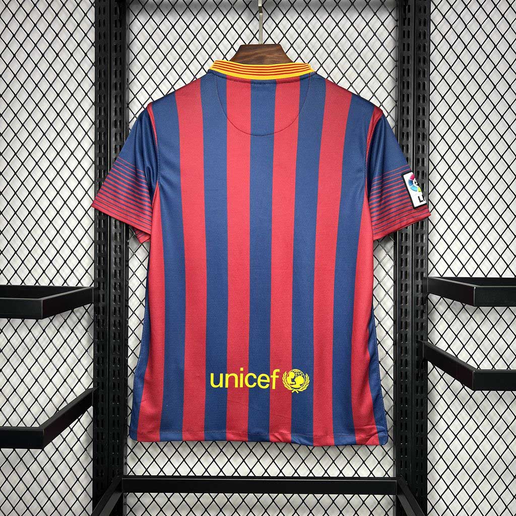 Retro Barcelona 13-14 Home Stadium Jersey - Unitedfutballjersey