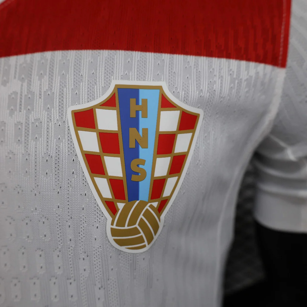 Croatia 2024 Home Stadium Jersey - Player Version - Unitedfutballjersey