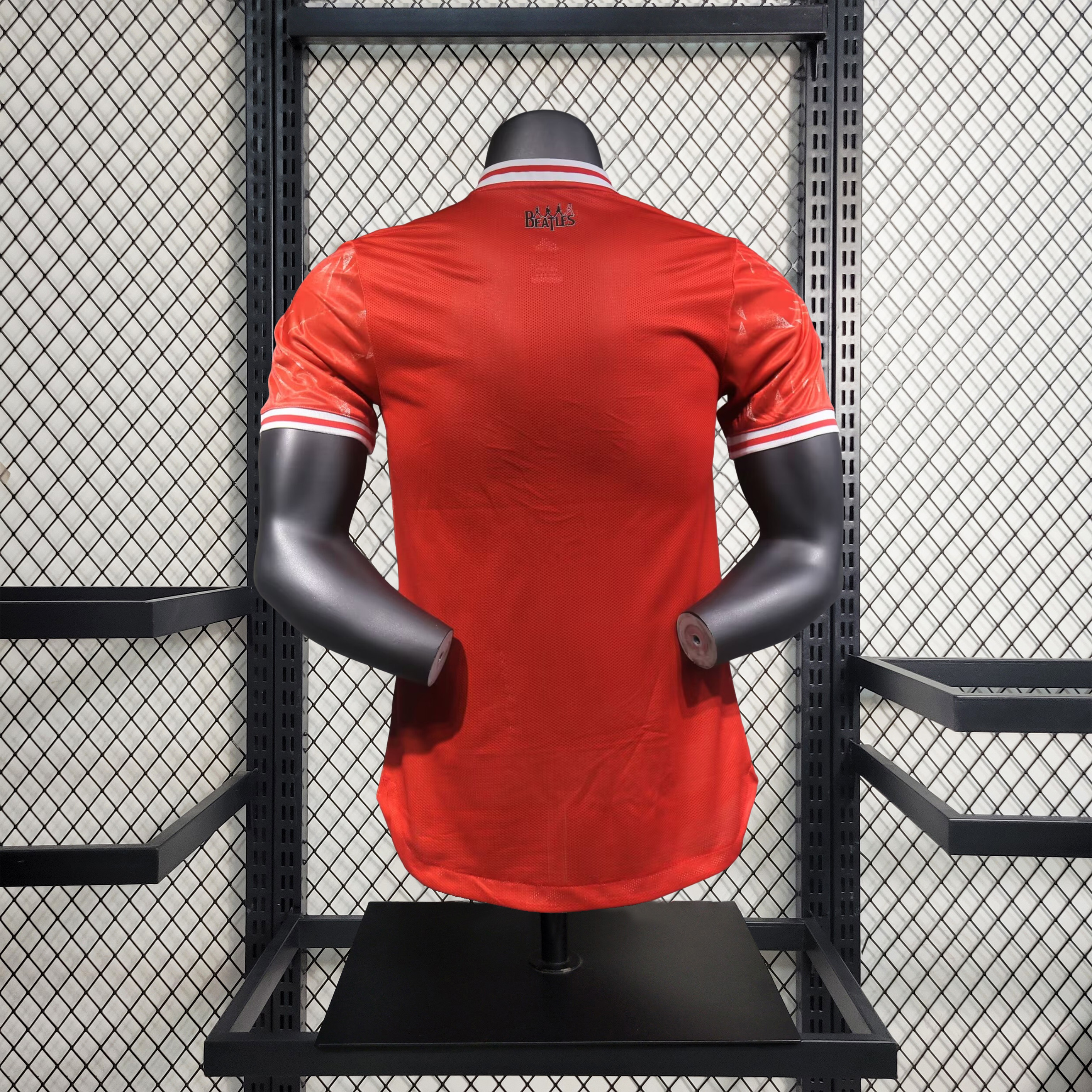 Liver.pool X THE BEATLES 24-25 Red Special Edition Jersey - Player Version - Unitedfutballjersey