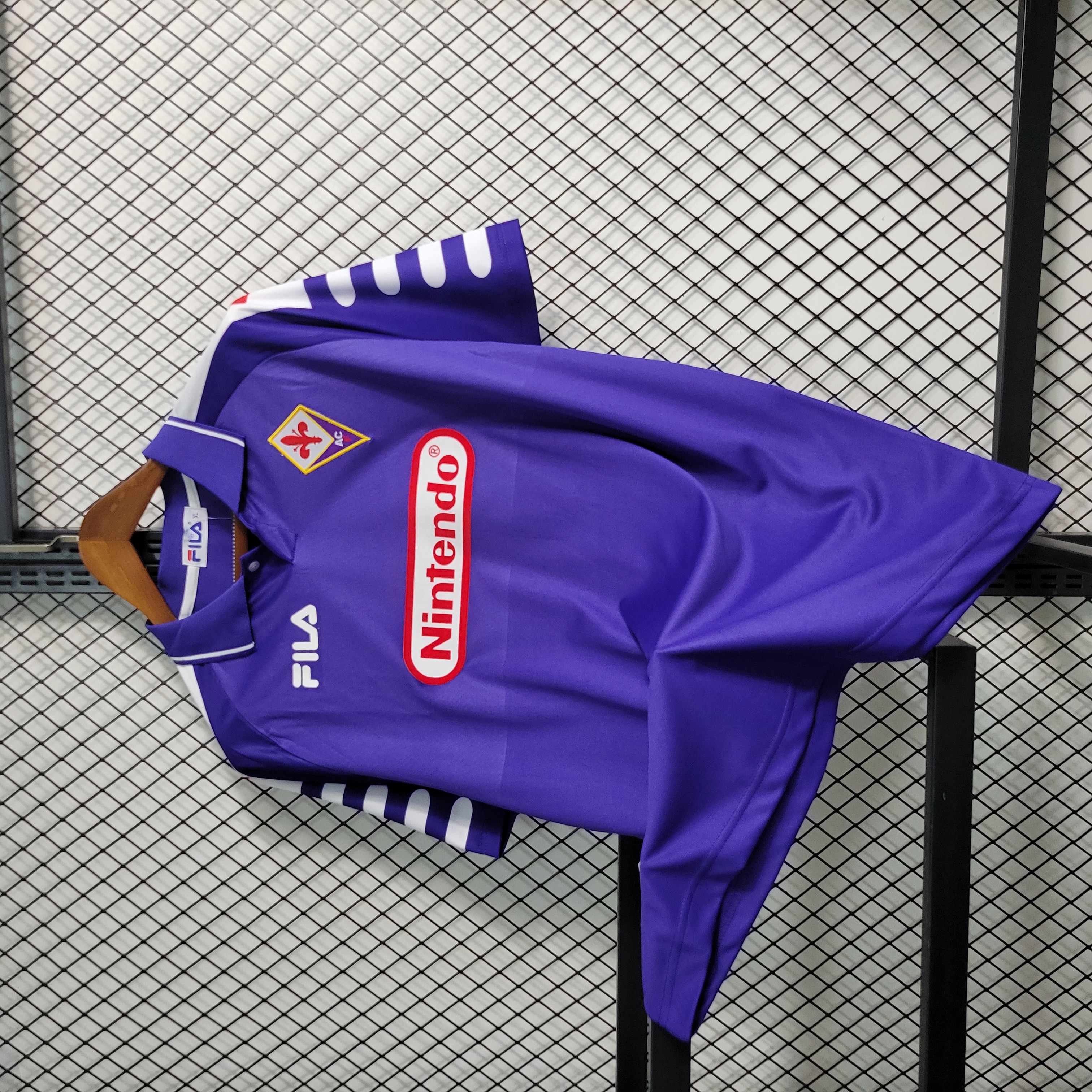 Retro Fiorentina 1998-99 Home Stadium Jersey - Unitedfutballjersey