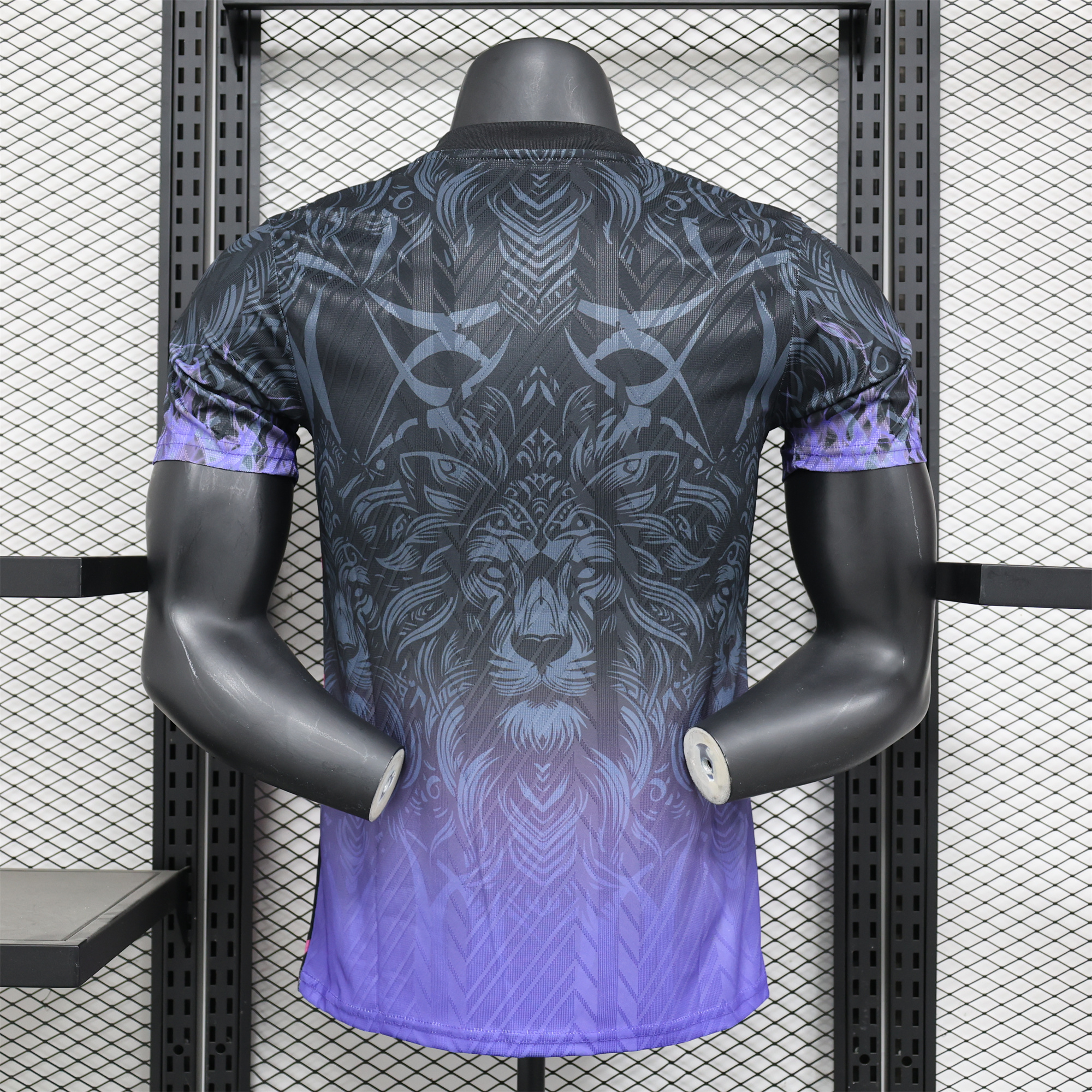 Manchester United 24-25 Balck and Purple Lion Special Edition Jersey - Player Version - Unitedfutballjersey