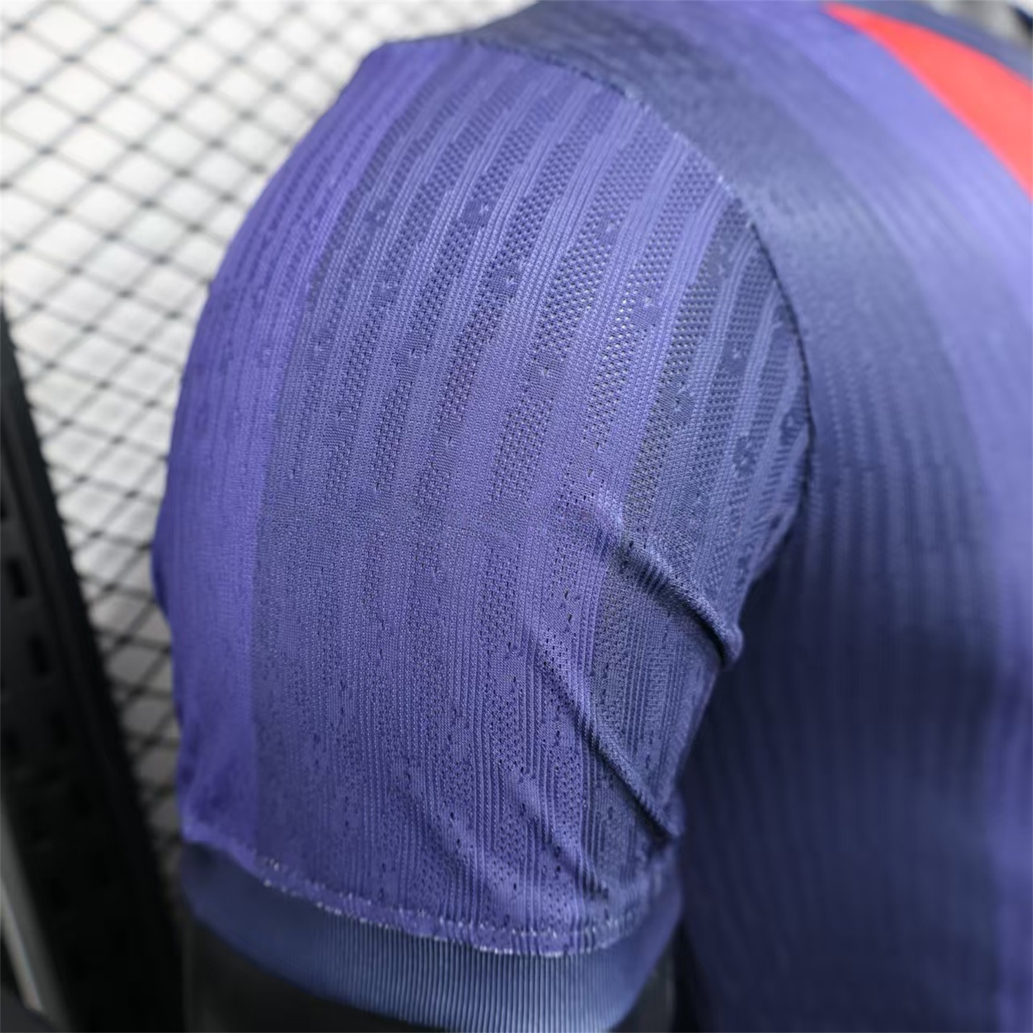 Barcelona 25-26 Big LOGO Red & Blue Stripe Special Edition Jersey - Player Version - Unitedfutballjersey