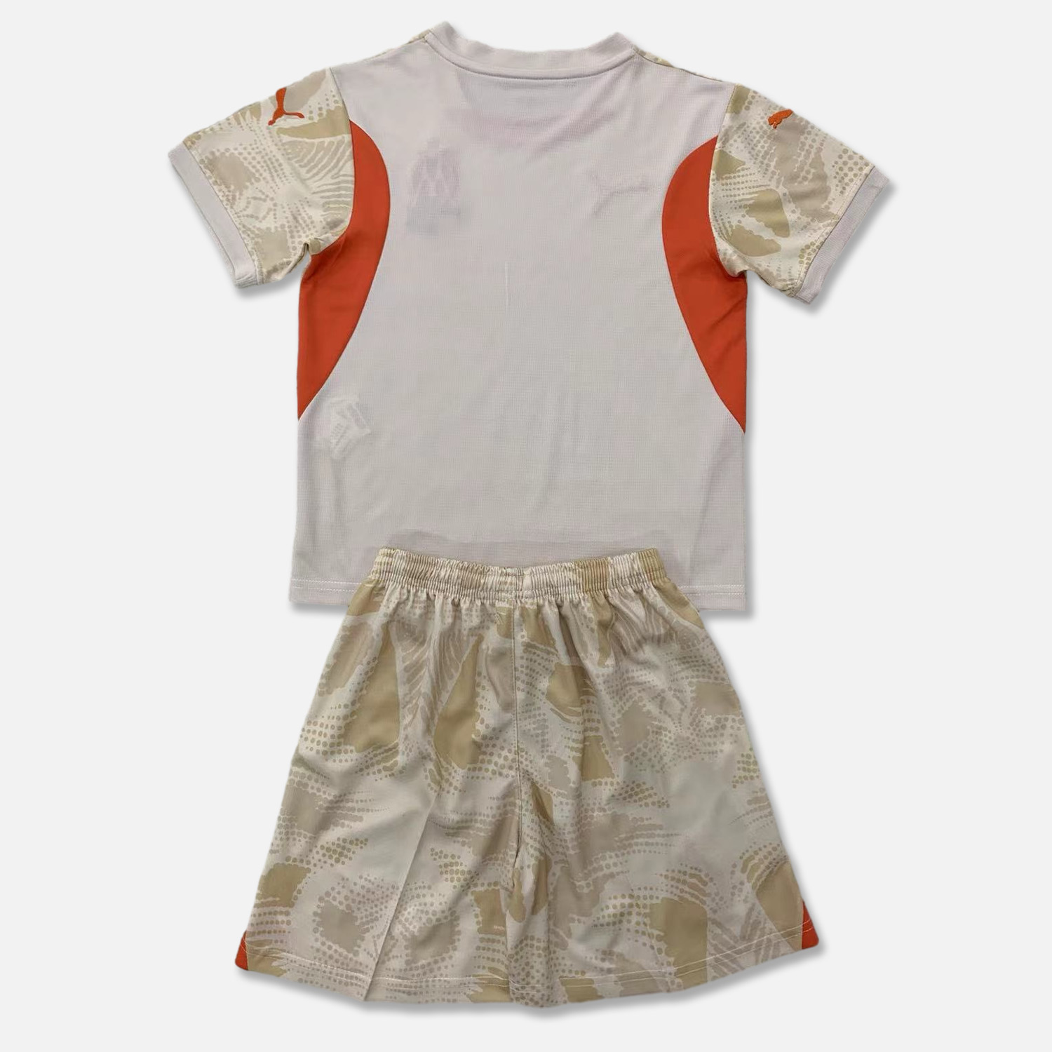 Marseille 24-25 Mud Yellow Goalkeeper Men's Adult Jersey Set - Fans Version - Unitedfutballjersey