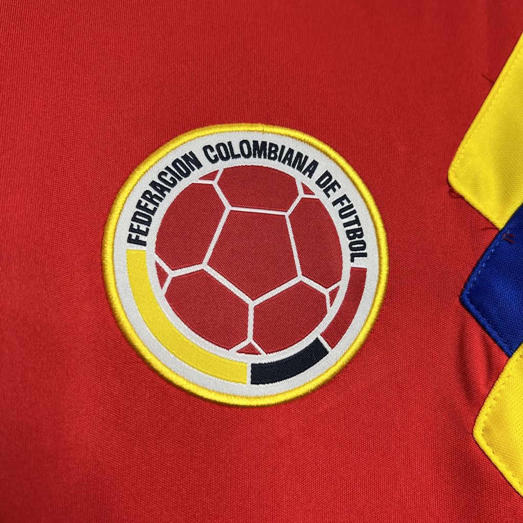 Retro Colombia 1990 Away Jersey - Unitedfutballjersey
