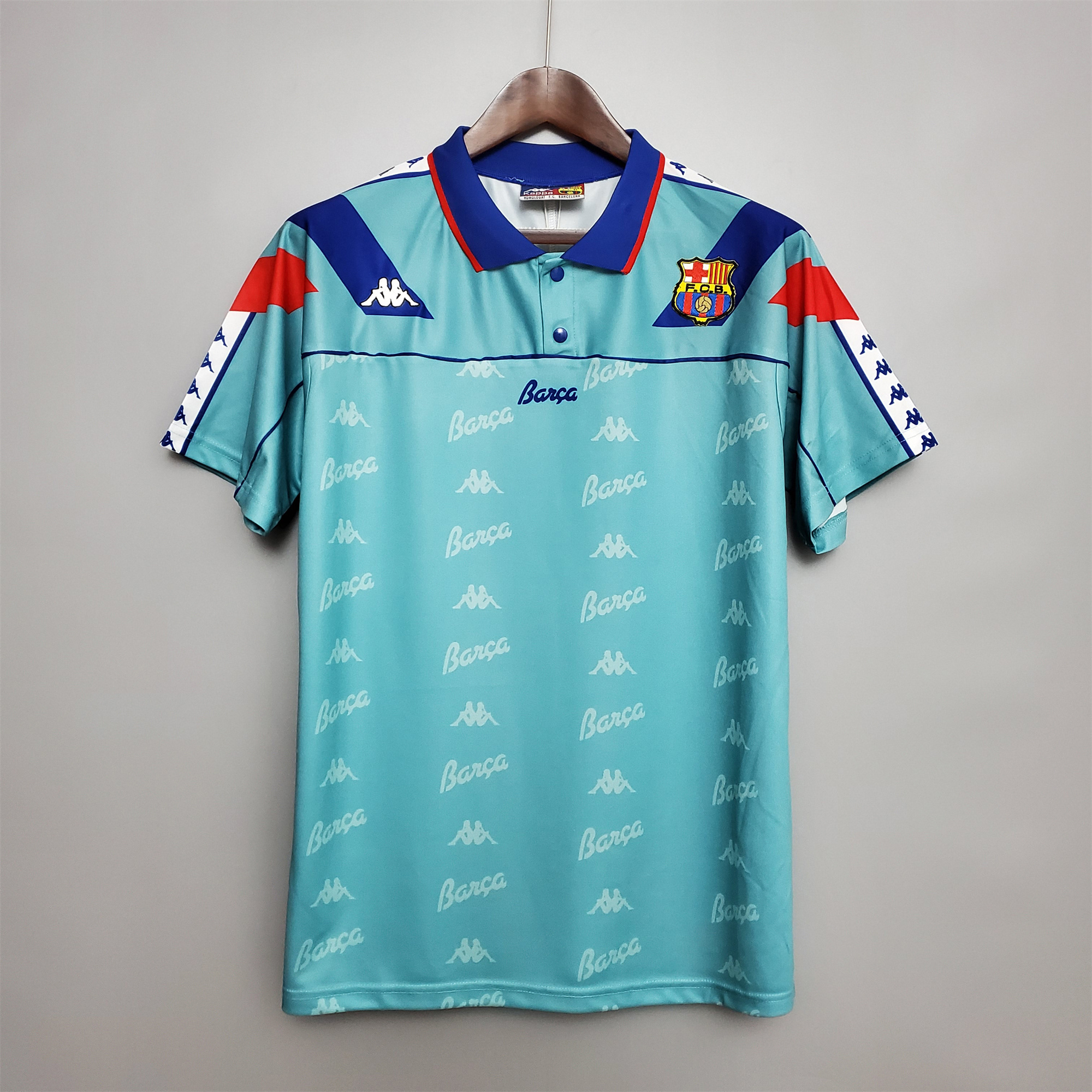 B.A.R.S.A Retro 92-95 Away Stadium Jersey - Unitedfutballjersey