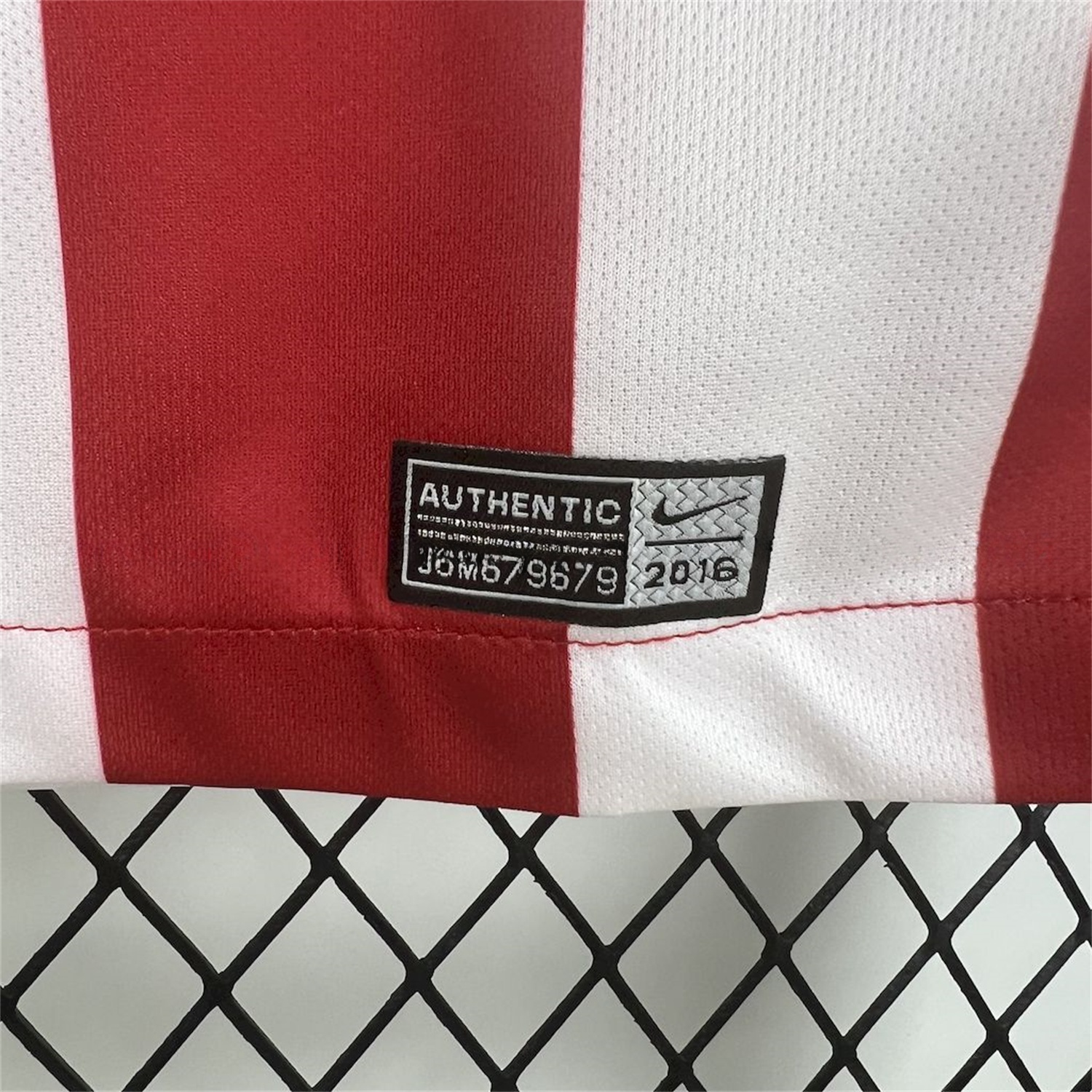 Retro Atletico Madrid 2016-17 Home Jersey - Unitedfutballjersey