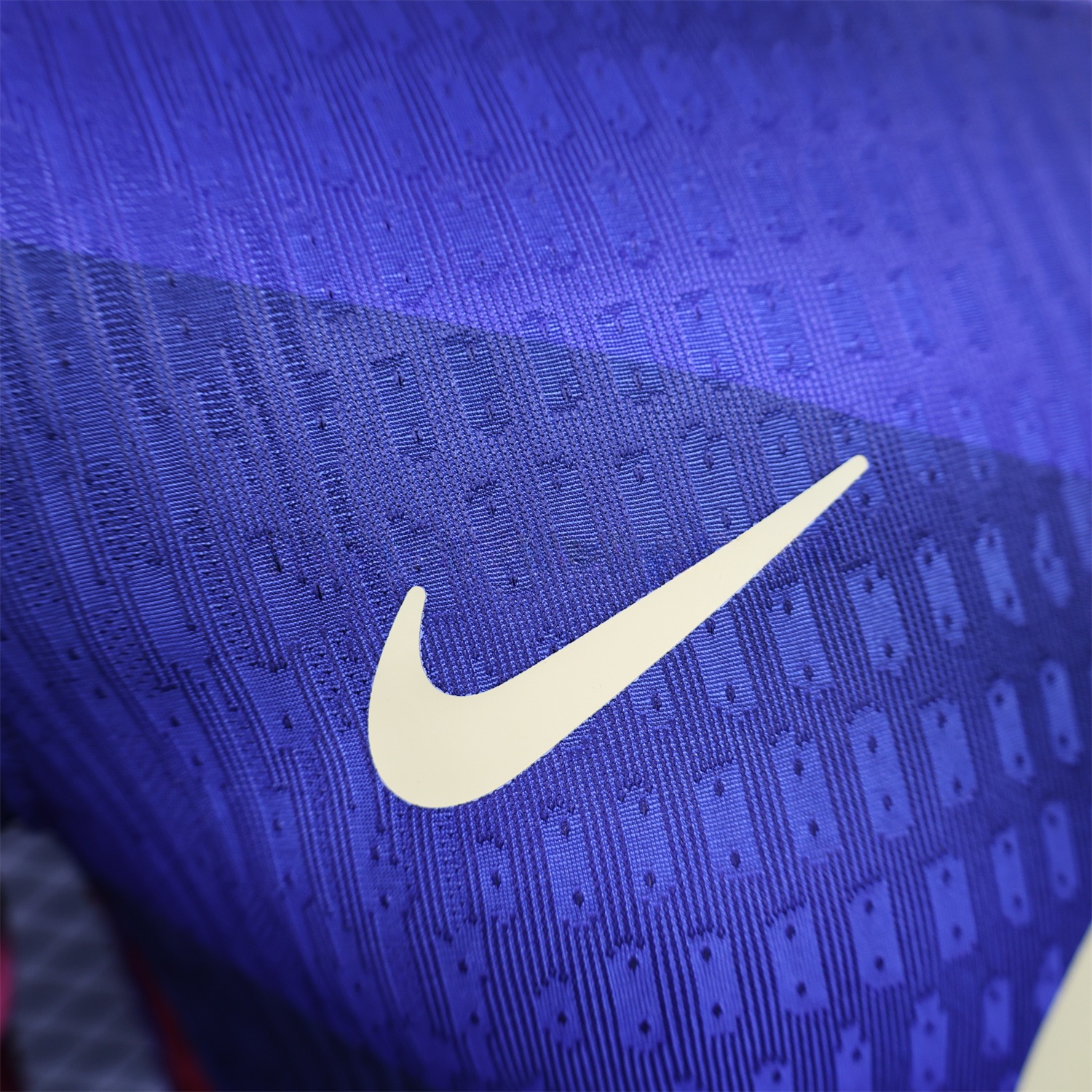 B.A.R.S.A 25-26 Red Diagonal Special Blue Jersey - Player Version - Unitedfutballjersey