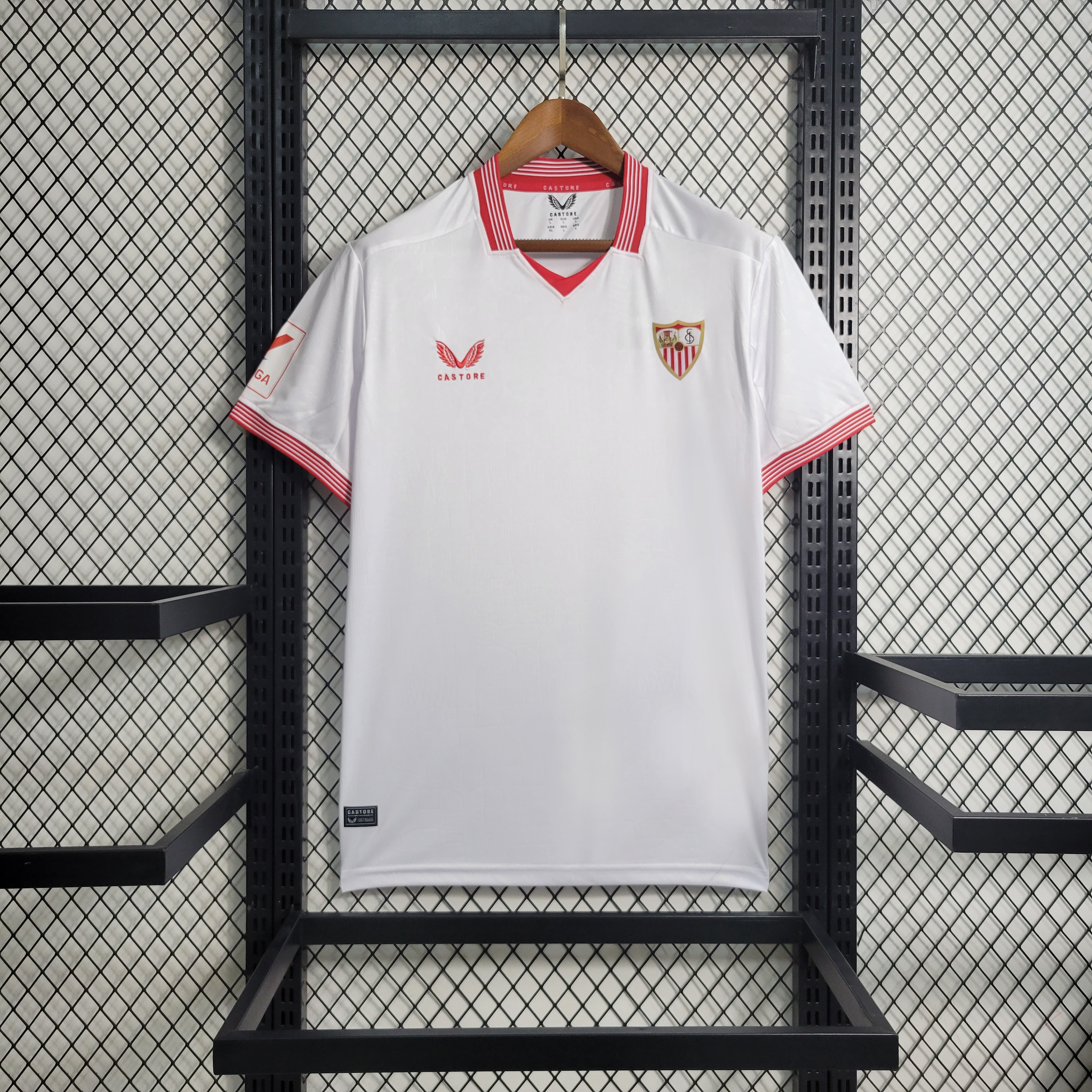 Sevilla 23-24 Home Stadium Jersey - Fans Version - Unitedfutballjersey