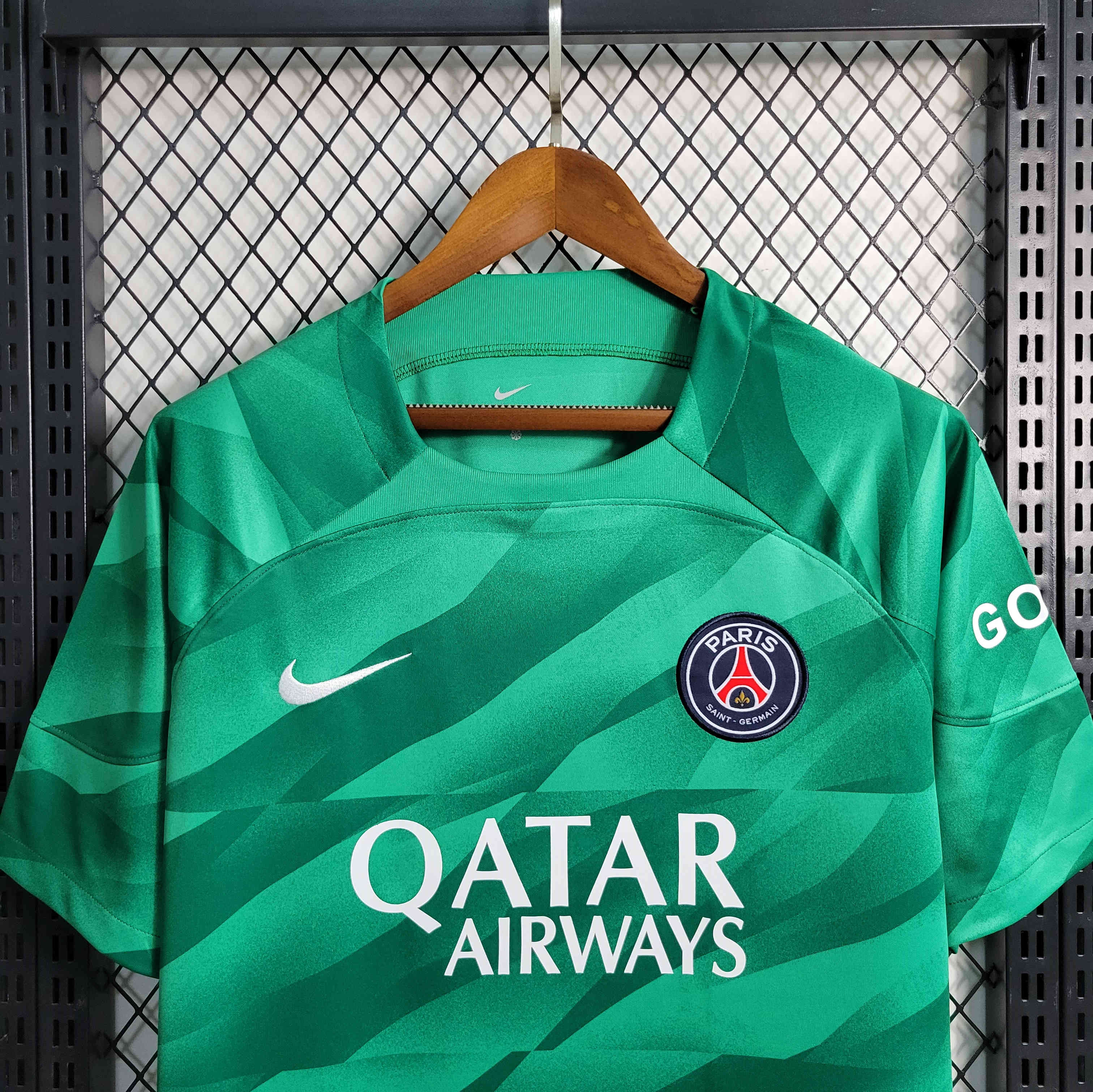 23/24 Paris Saint-Germain PSG Green Goalkeeper Jersey - Fans Version - Unitedfutballjersey