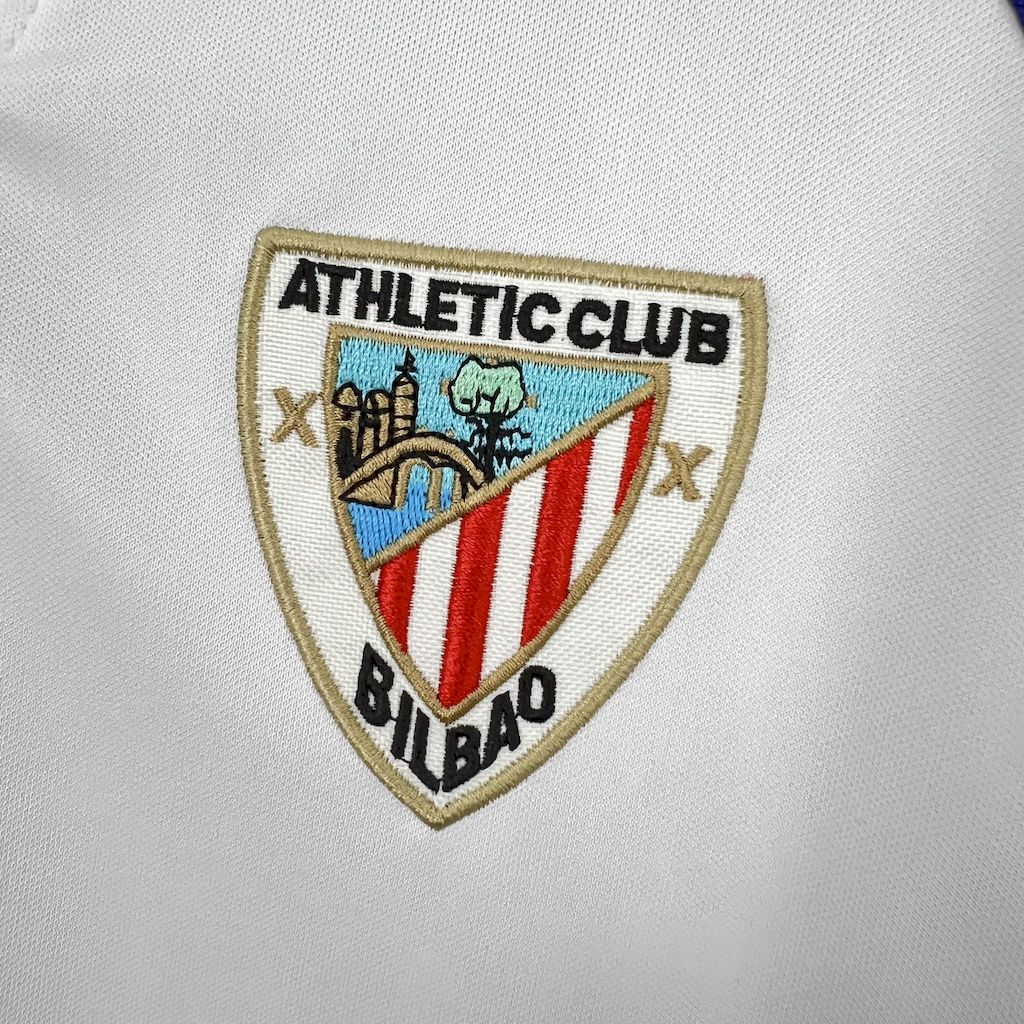 Retro Athletic Bilbao 1997-98 Away Unsponsored Jersey - Unitedfutballjersey