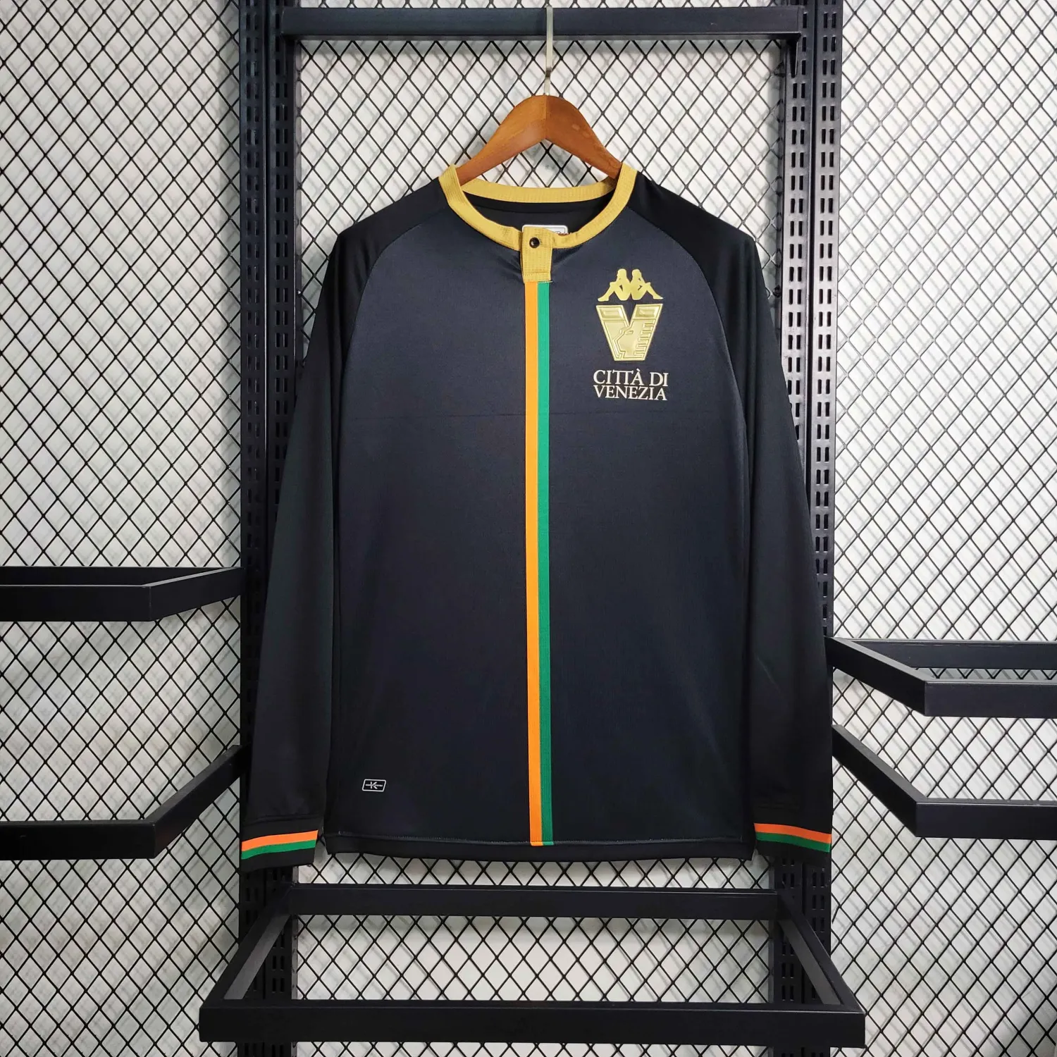 Venezia 23-24 Home Long Sleeve Jersey - Fans Version - Unitedfutballjersey