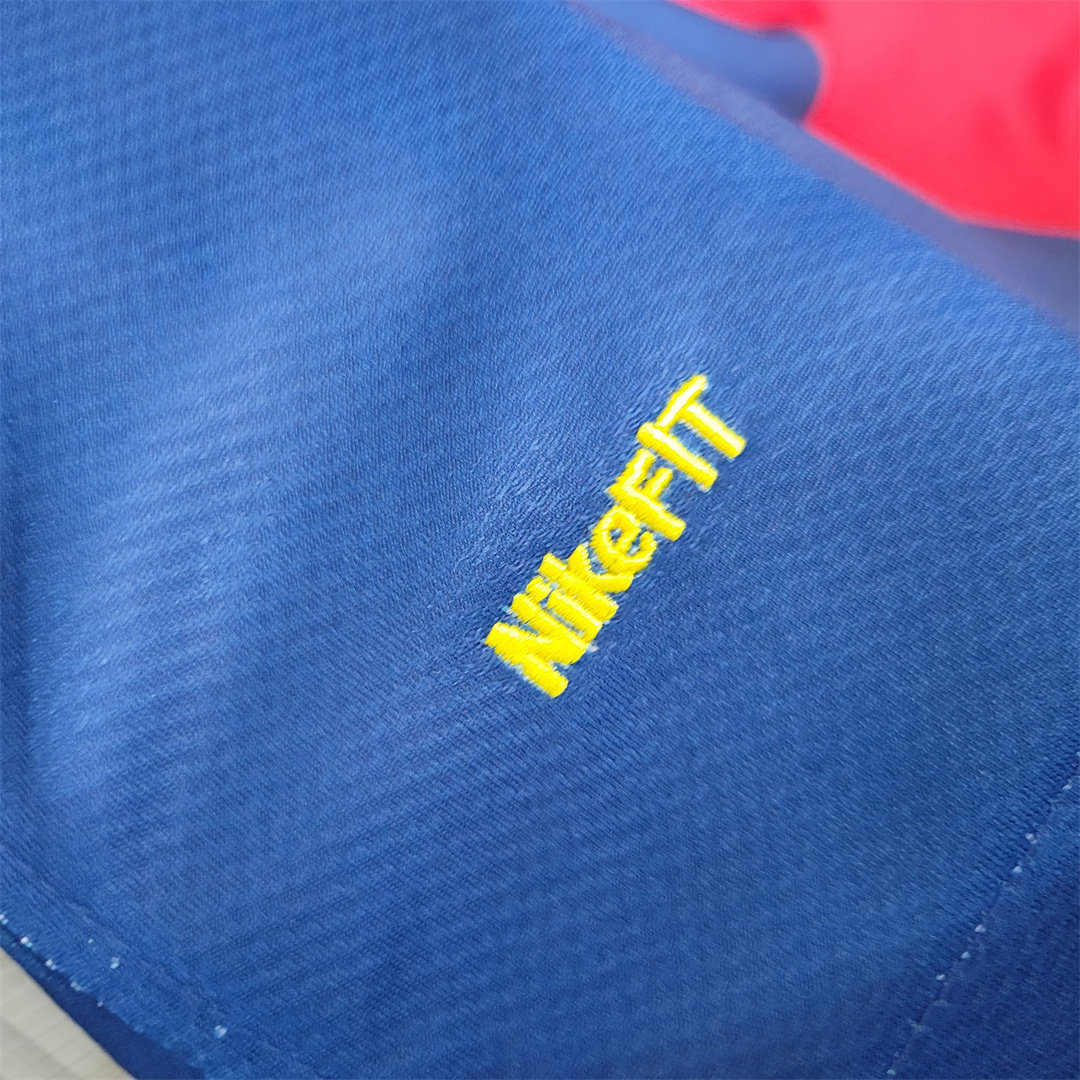 Retro Barcelona 08-09 Home Stadium Jersey - Unitedfutballjersey