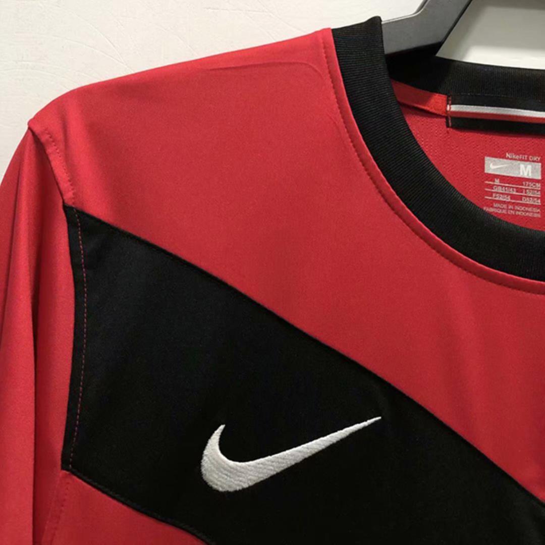 Manchester United Retro 09-10 Home Long Sleeve Jersey - Unitedfutballjersey