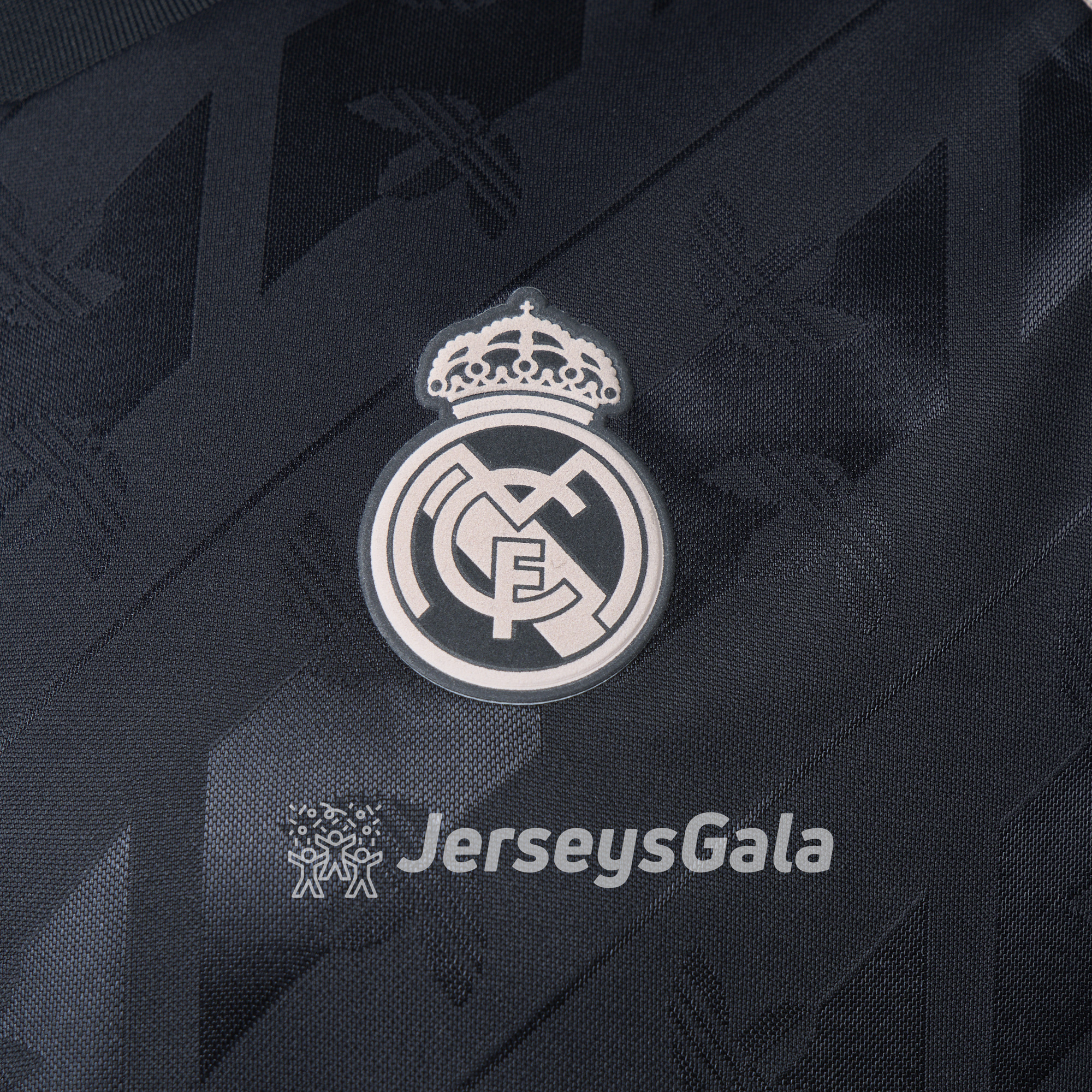 Real Madrid 24-25 Originals LFSTLR Long Sleeve Charcoal Jersey - Player Version - Unitedfutballjersey