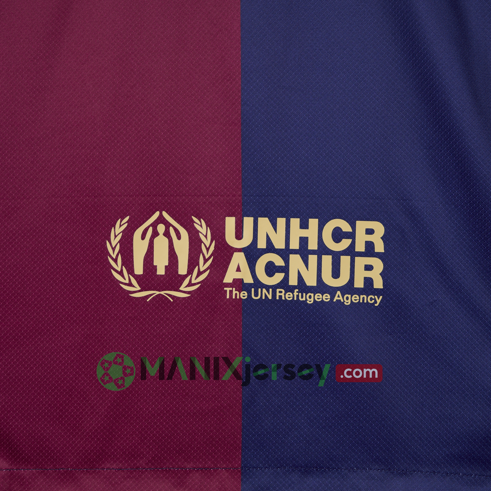 Barcelona 24-25 Home Unsponsored Jersey - Fans Version - Unitedfutballjersey