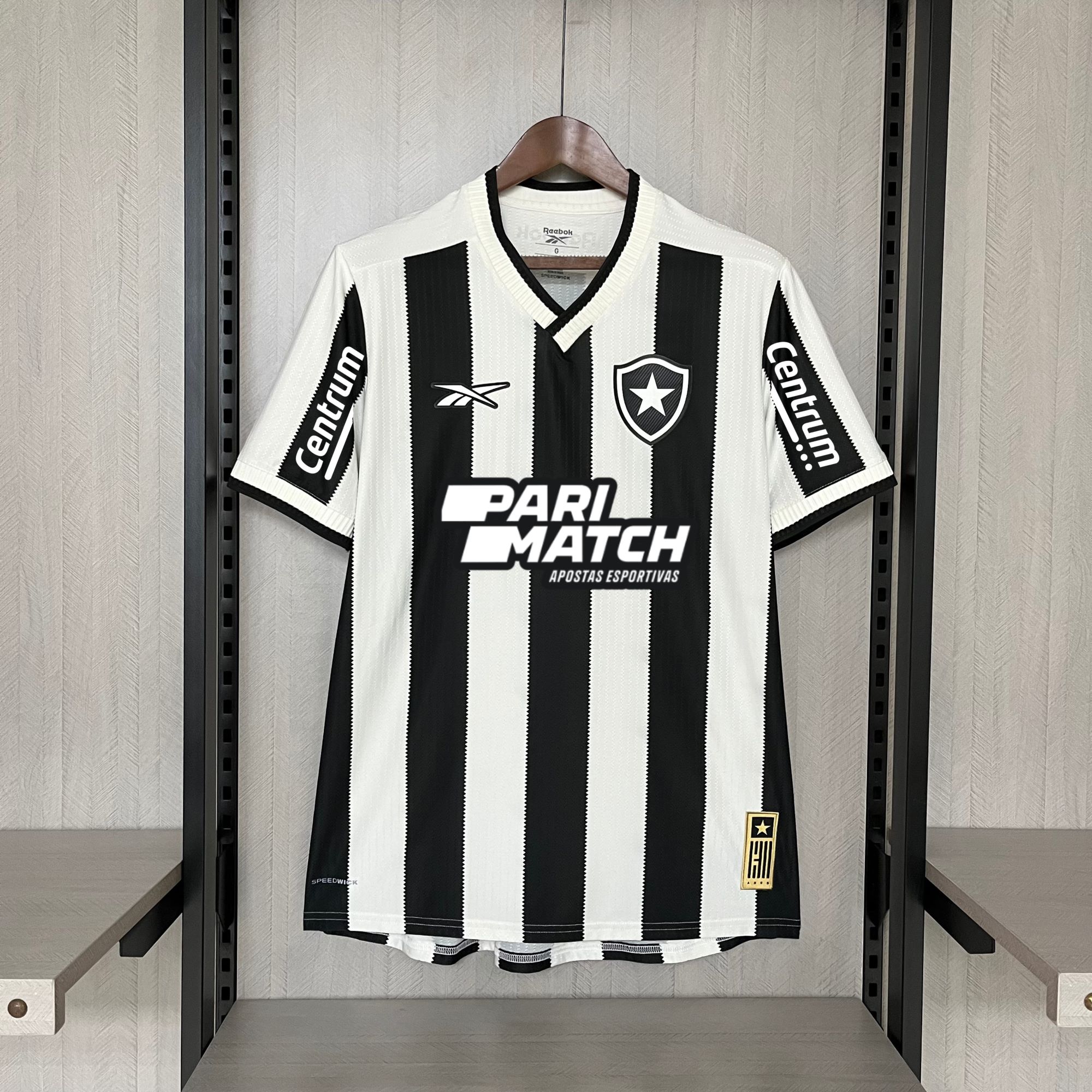 Botafogo 2024 Home Jersey with Sponsors - Fans Version - Unitedfutballjersey
