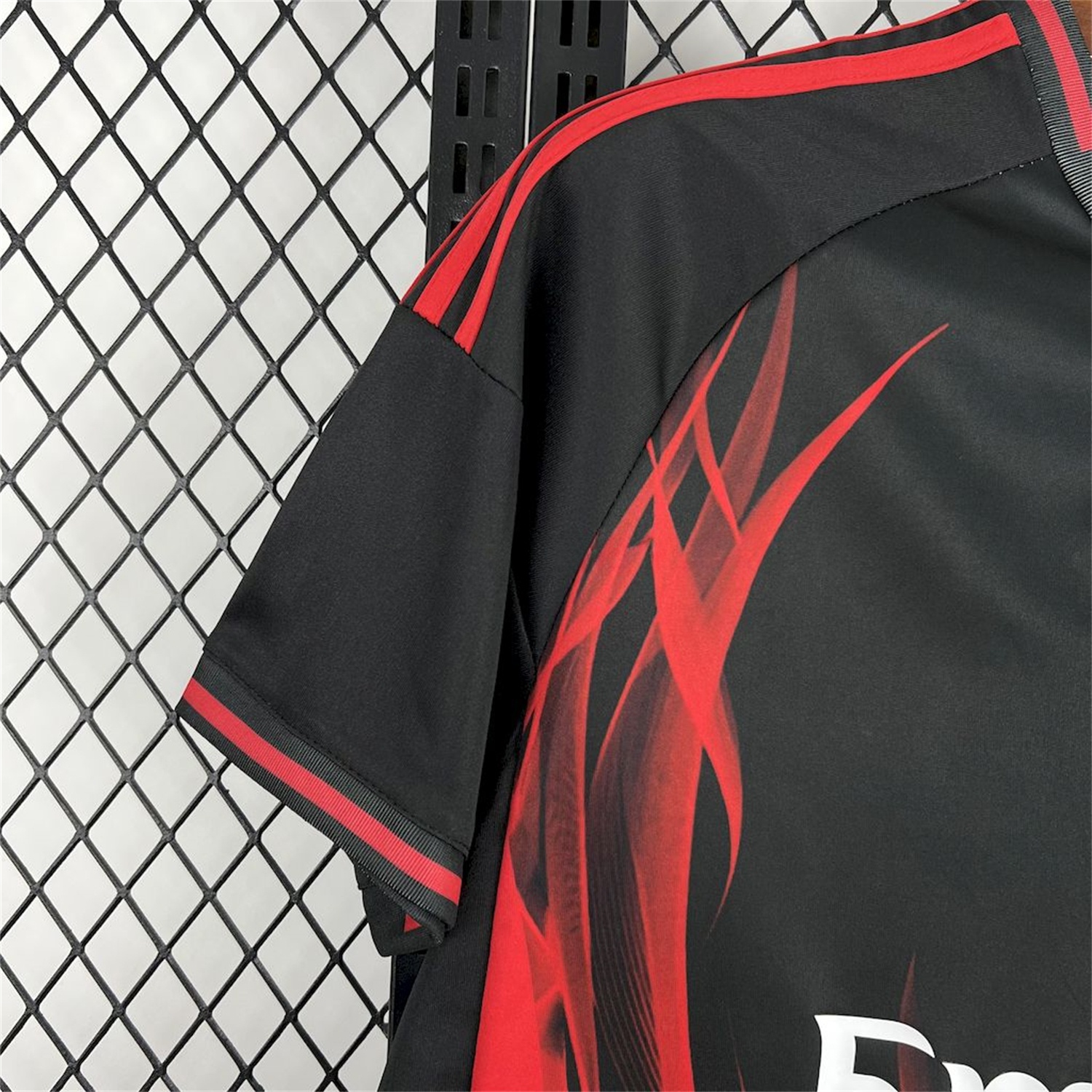 Benfica 24-25 Black and Red Fire Special Edition Jersey - Fans Version - Unitedfutballjersey