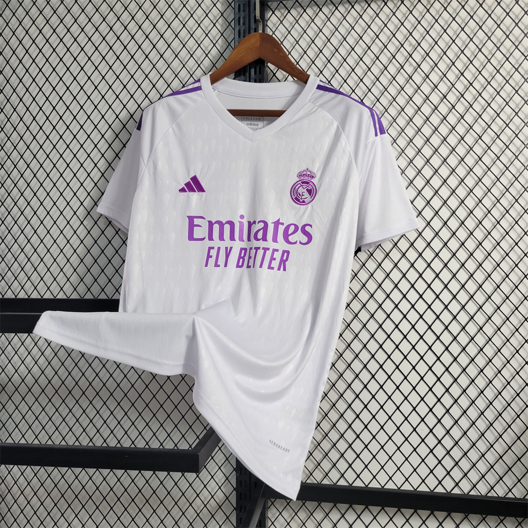 Real Madrid 23-24 White Goalkeeper Jersey - Fans Version - Unitedfutballjersey