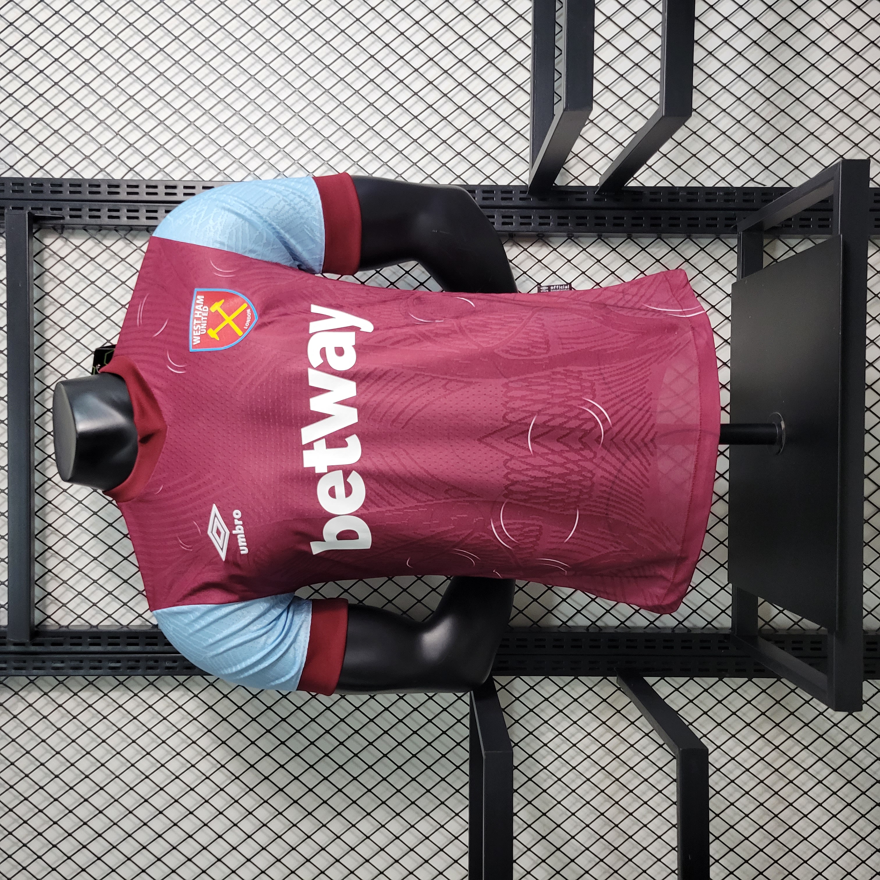 West Ham United 23-24 Home Stadium Jersey - Player Version - Unitedfutballjersey