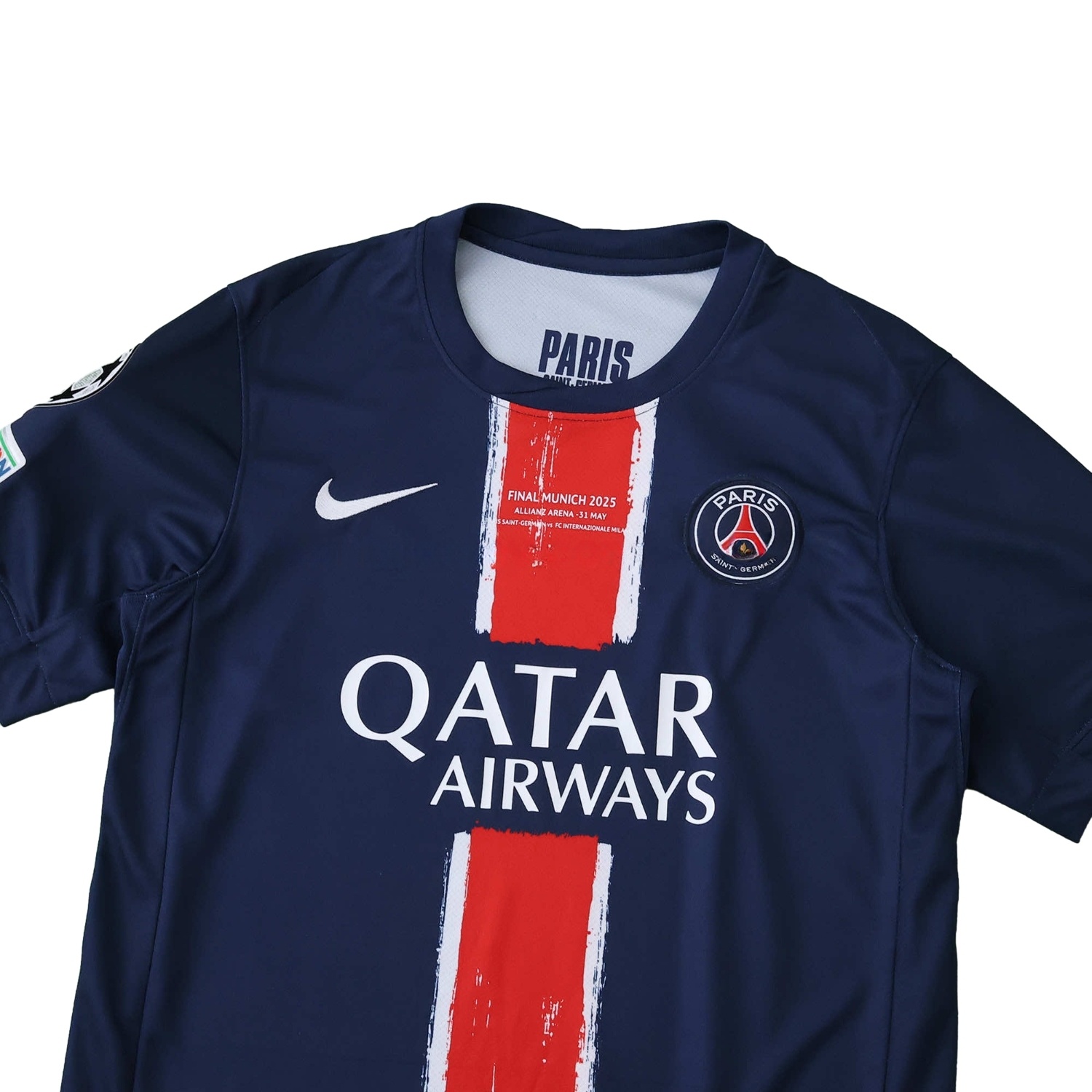 Paris Saint-Germain PSG 24-25 Home Champions League Final Home Jersey - Fans Version - Unitedfutballjersey
