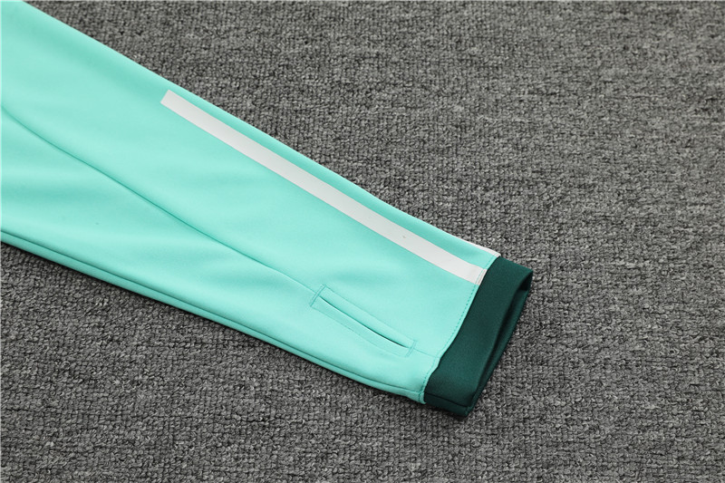 Algeria 23-24 Long Sleeve Training Set -Green - Unitedfutballjersey