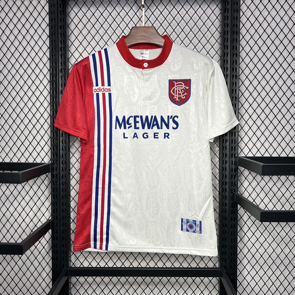 Retro Glasgow Rangers 1996-97 Away Stadium Jersey - Unitedfutballjersey